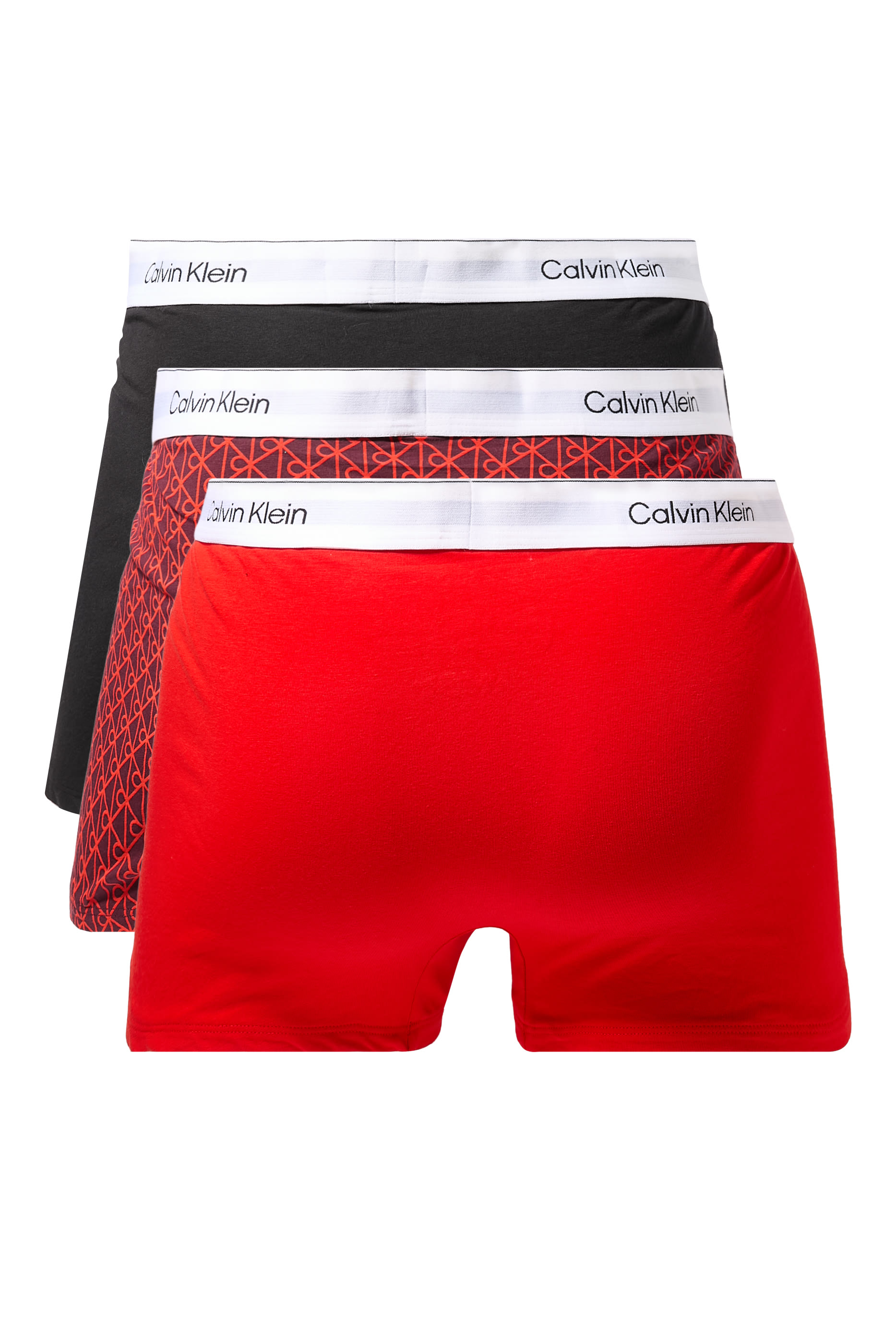 Icon Cotton Stretch Relaxed Trunks, Set of 3 