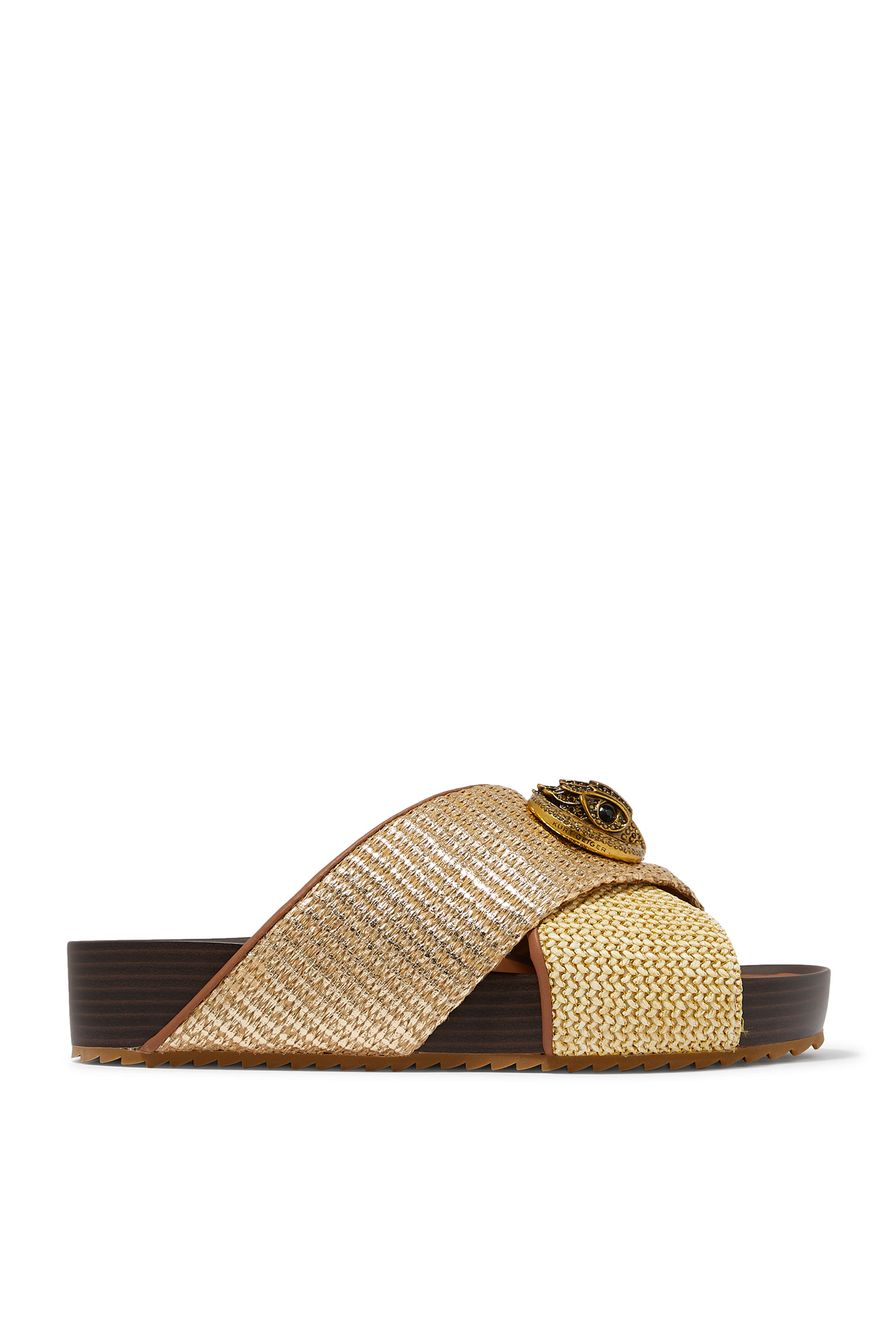 Chelsea Cross Strap Slides