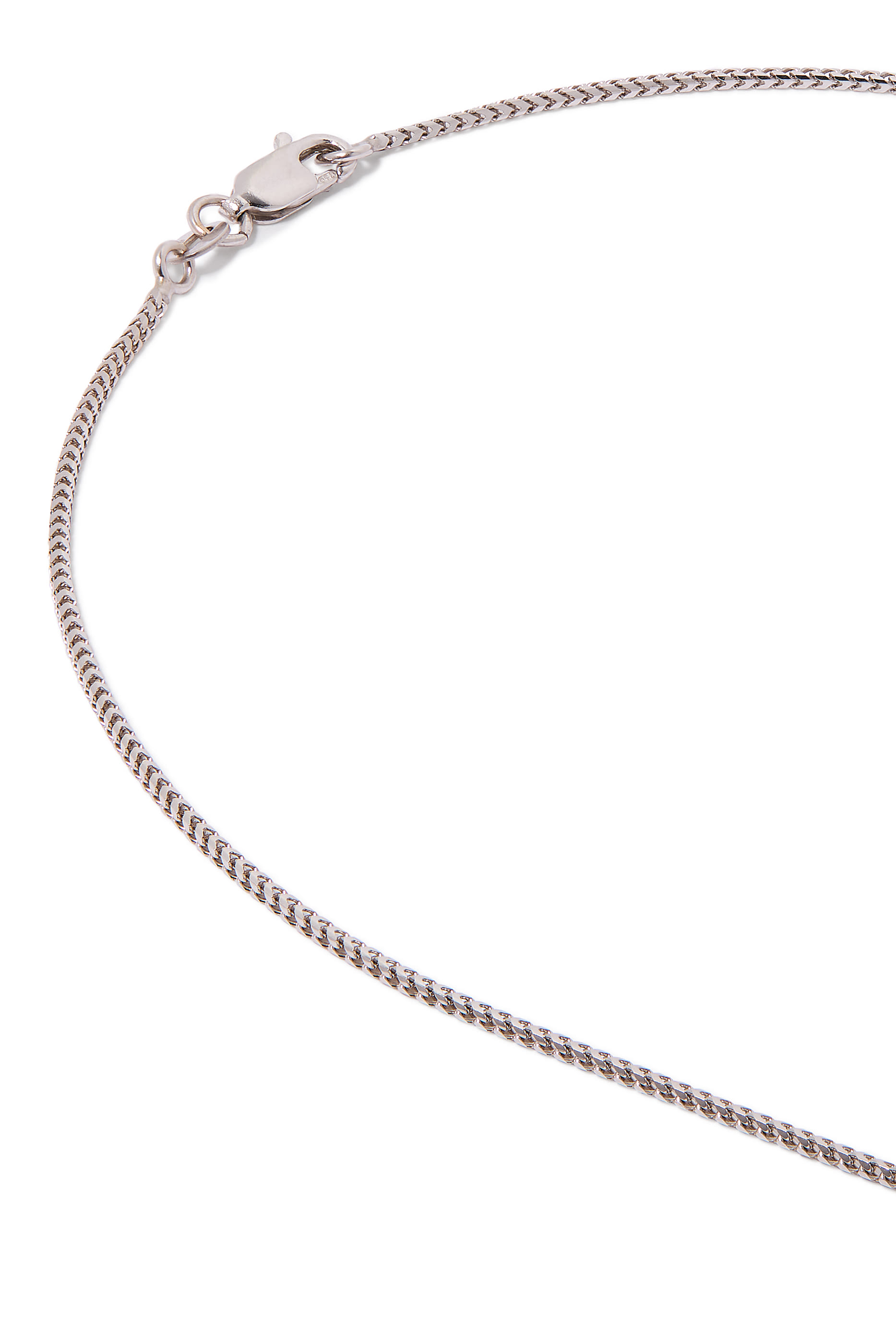 Chain Necklace, 18k White Gold