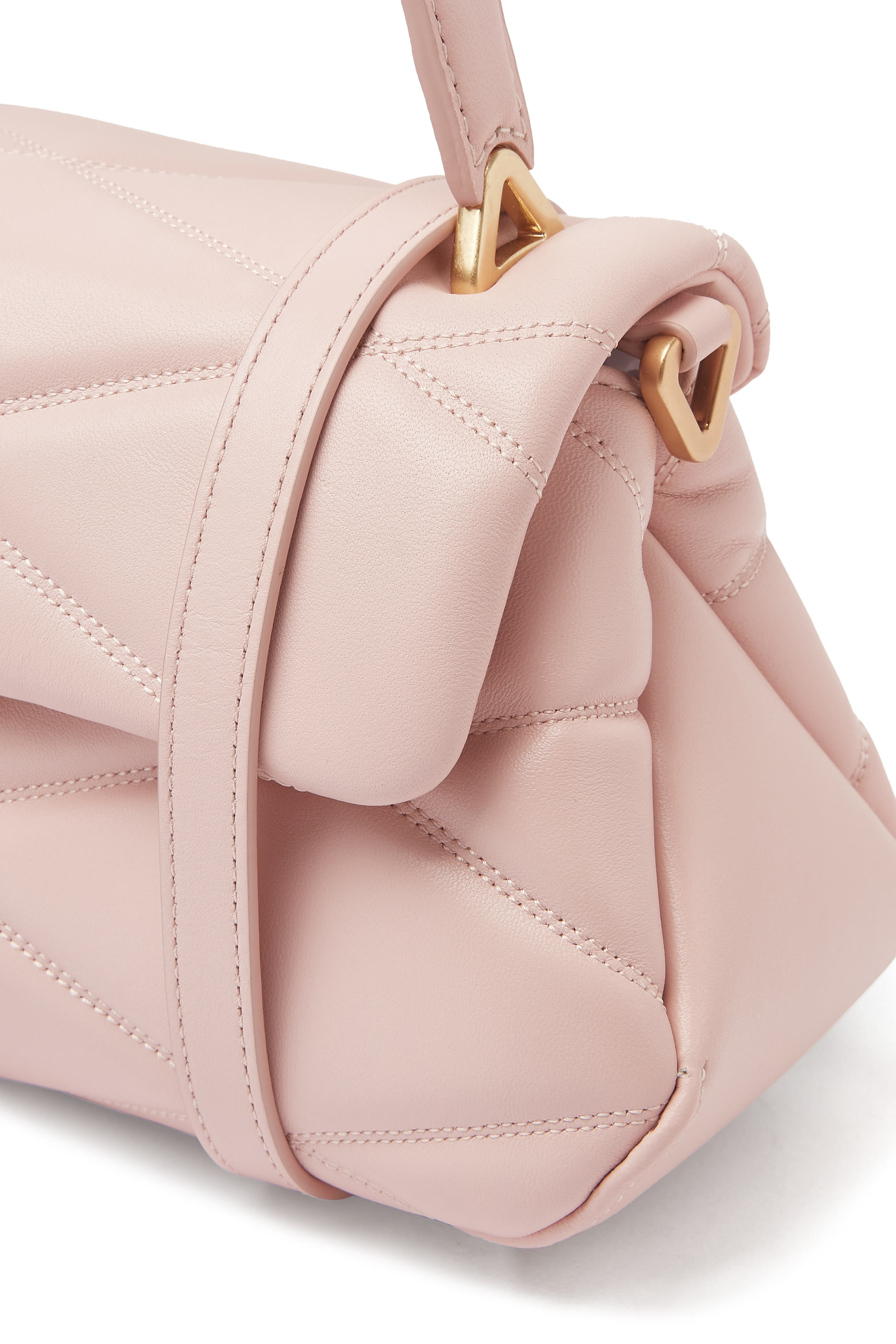  Grace Quilted Top Handle Bag 