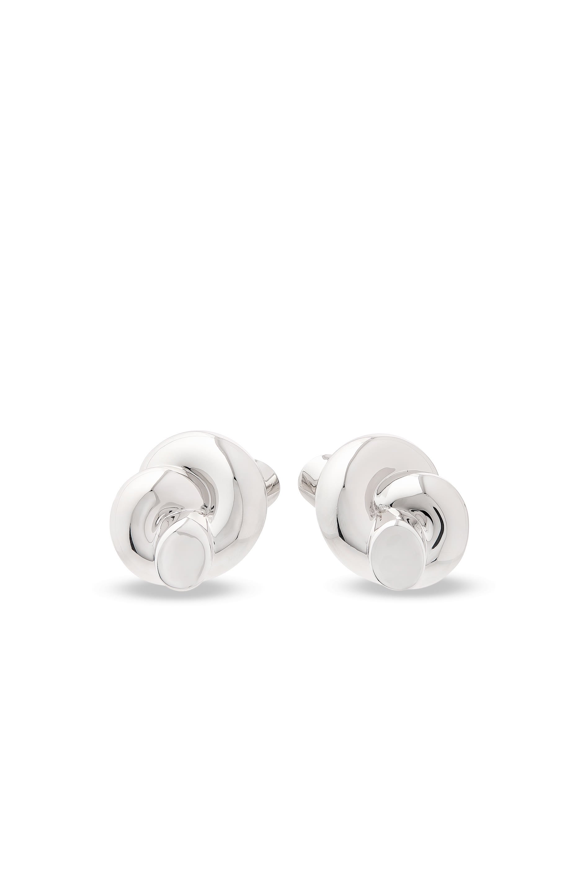  Lucy Williams Knot Oversized Stud Earrings