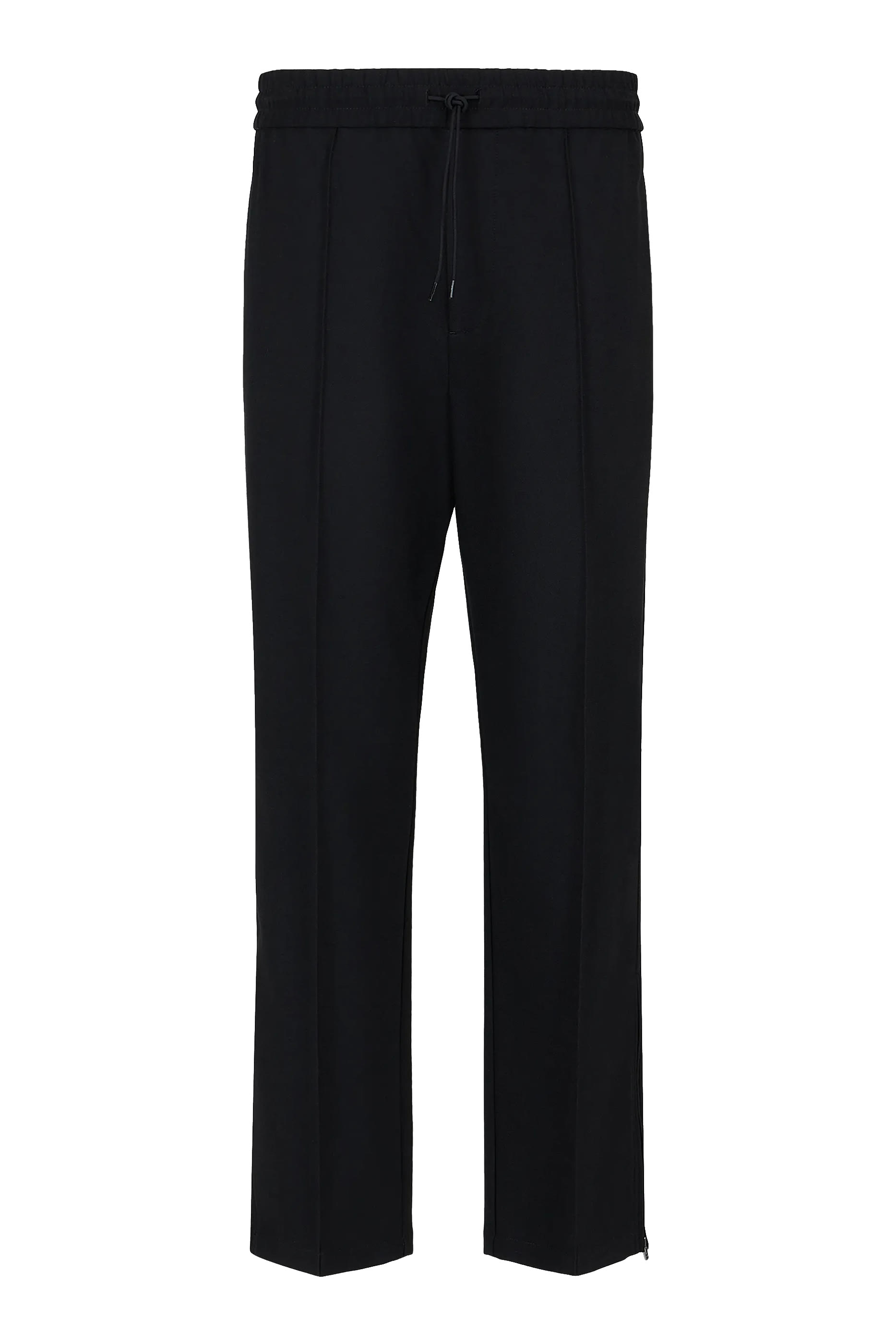 Wool-Blend Drawstring Pants