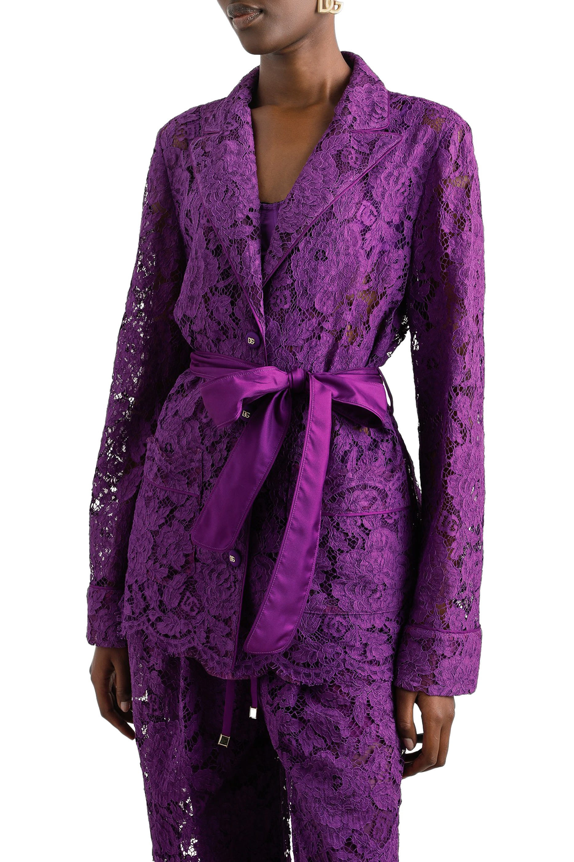 Floral Lace Vanity Blazer