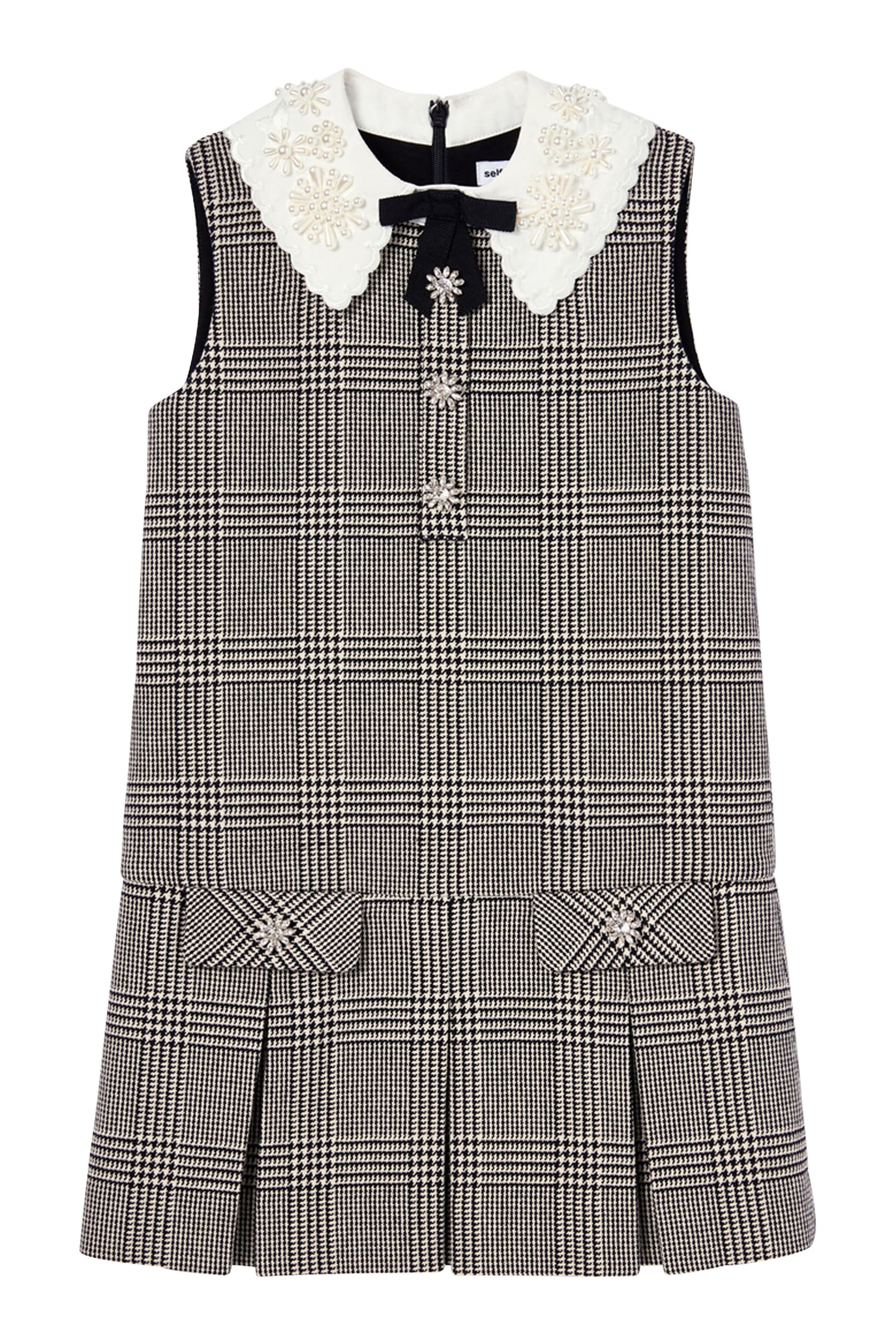 Kids Check Sleeveless Dress 