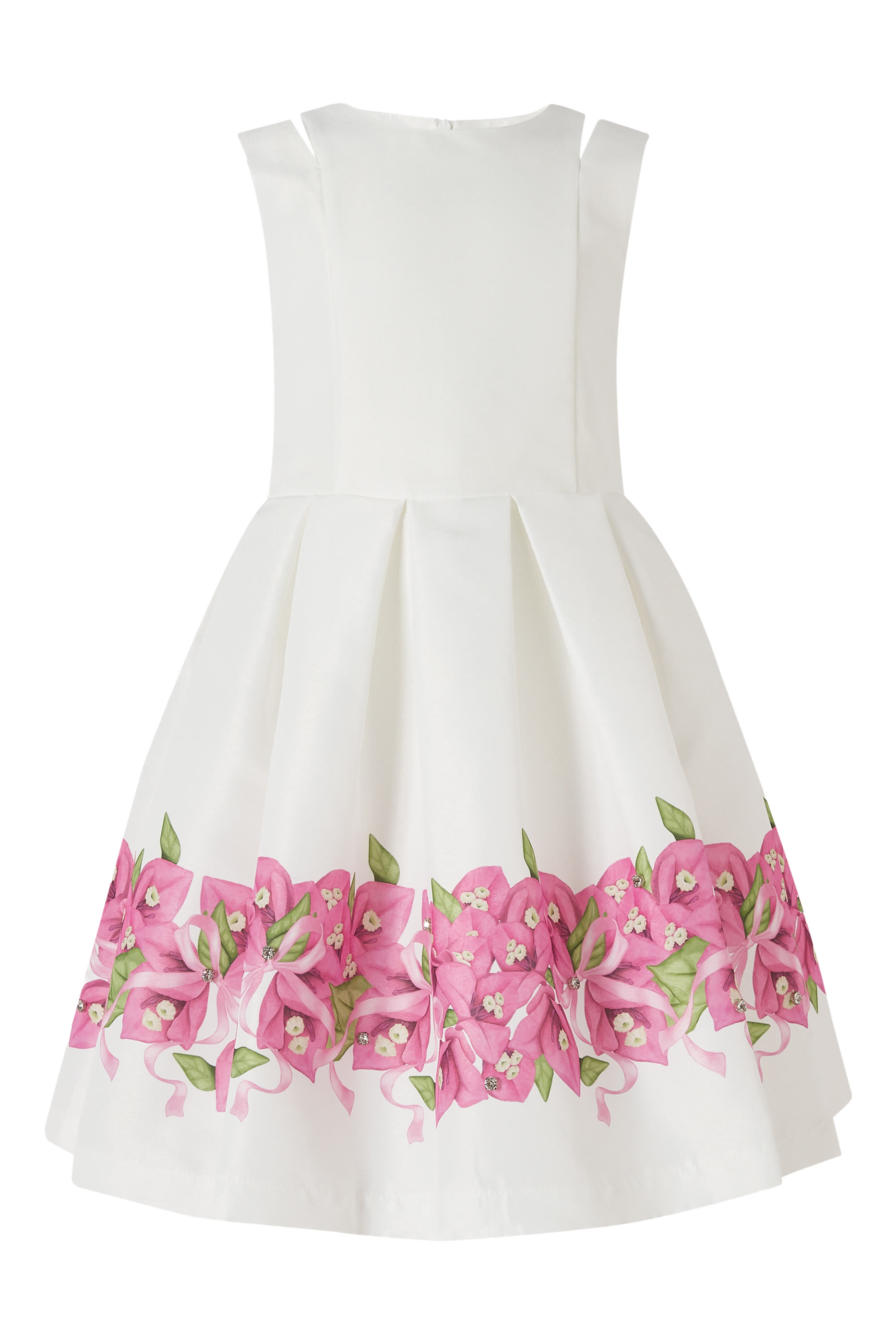 Kids Bougainvillea Crystals Dress