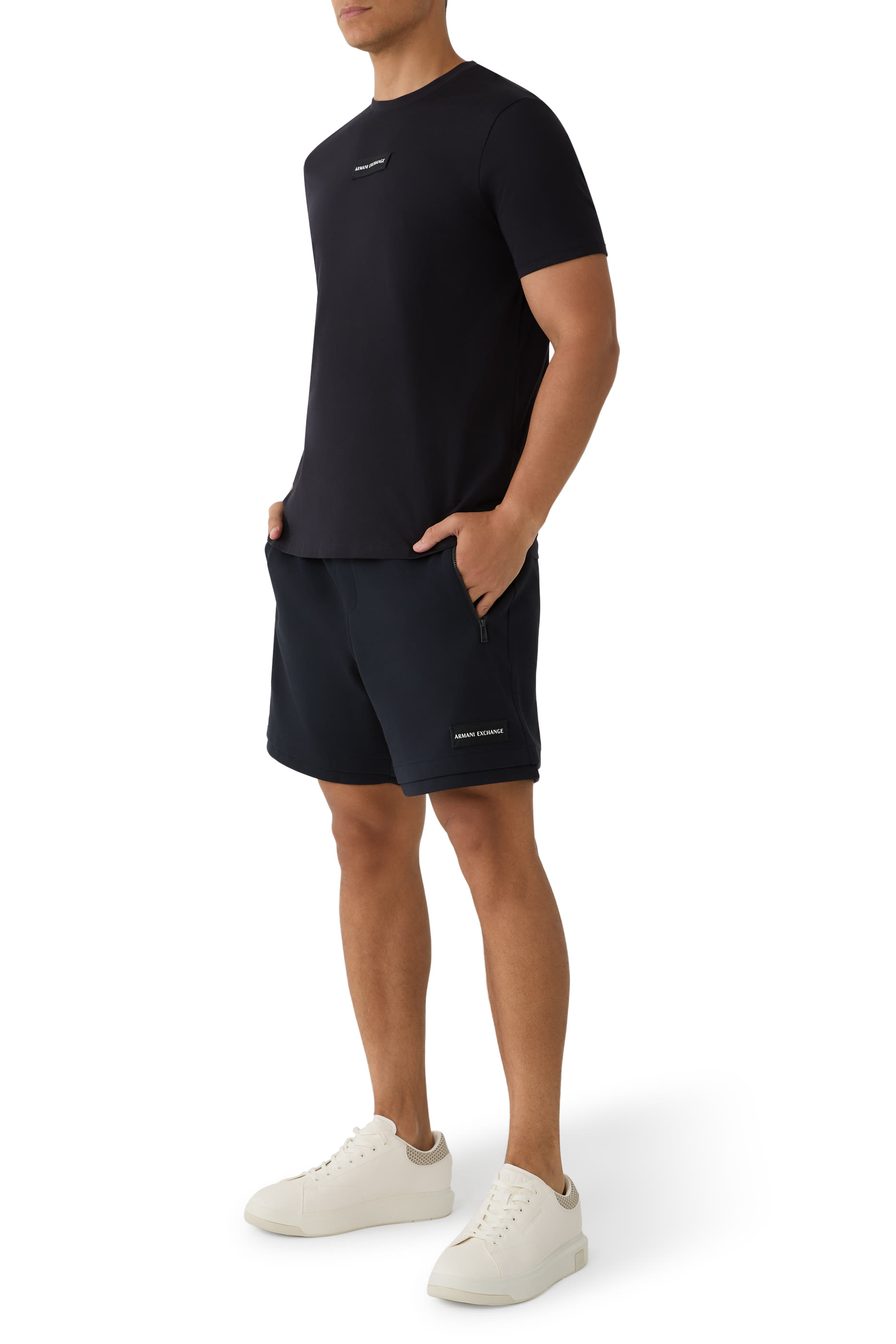 Side AX Logo Sneakers 