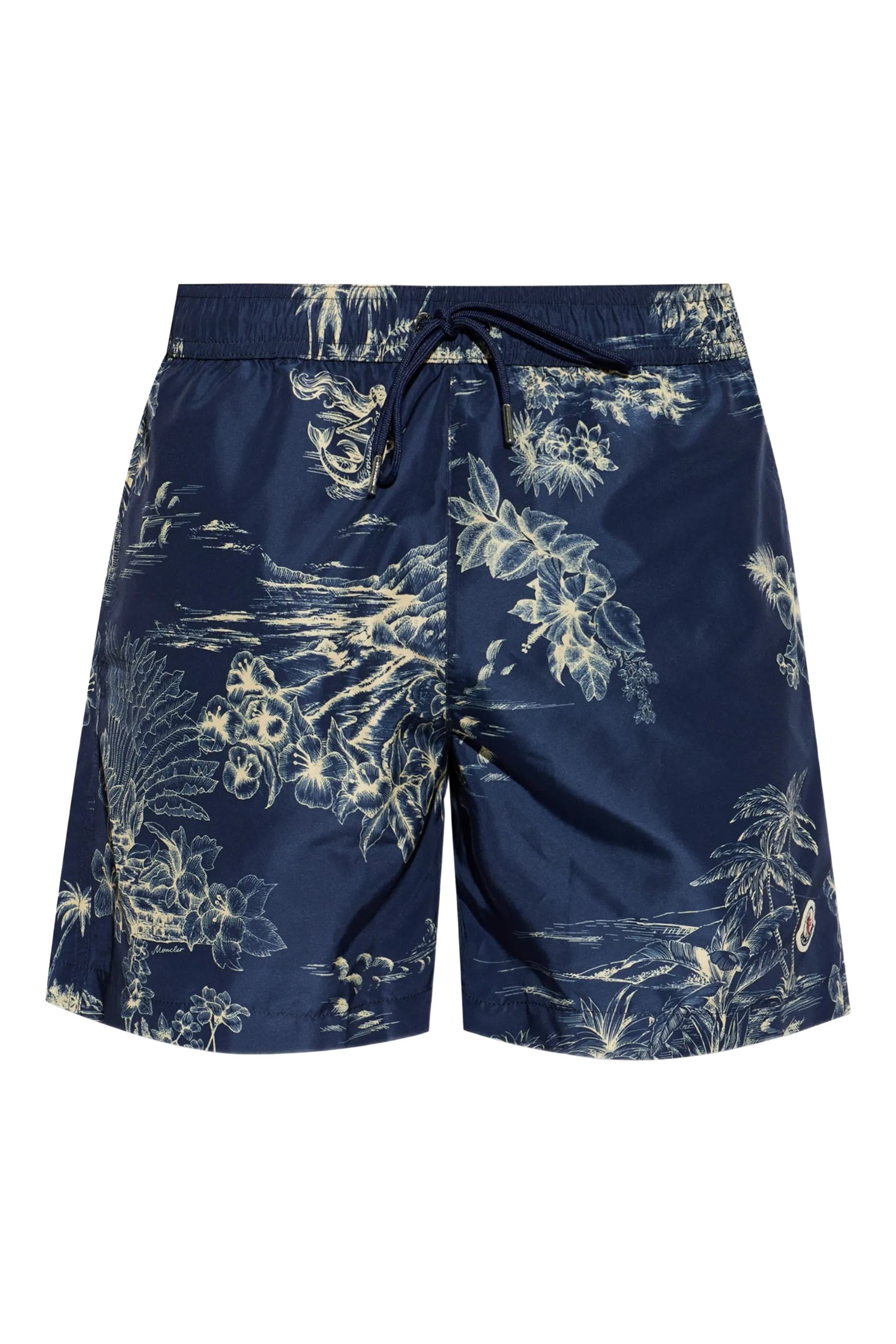 Floral Print Swim Shorts