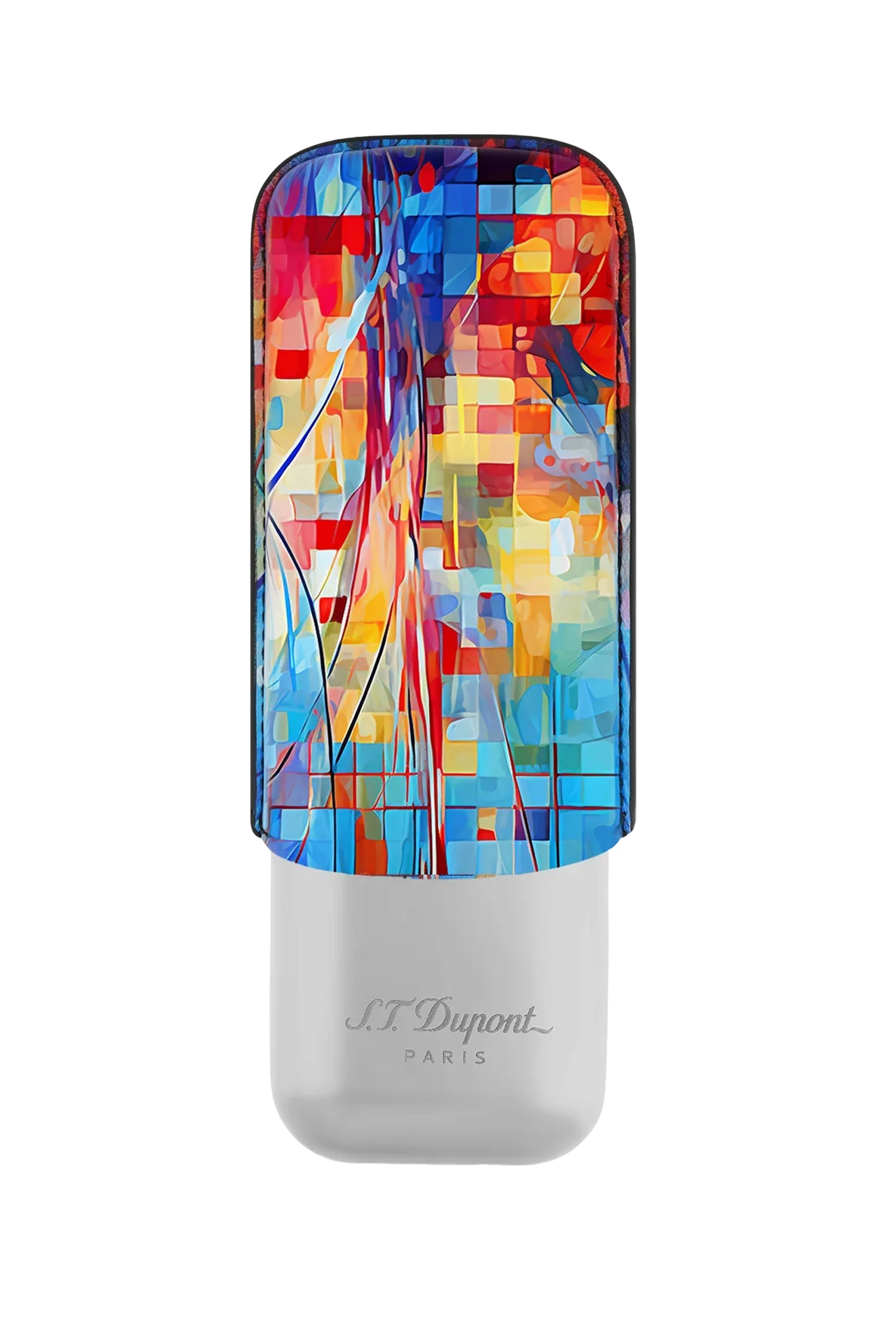 Grafty Multi-Color Metal Base Cigar Case