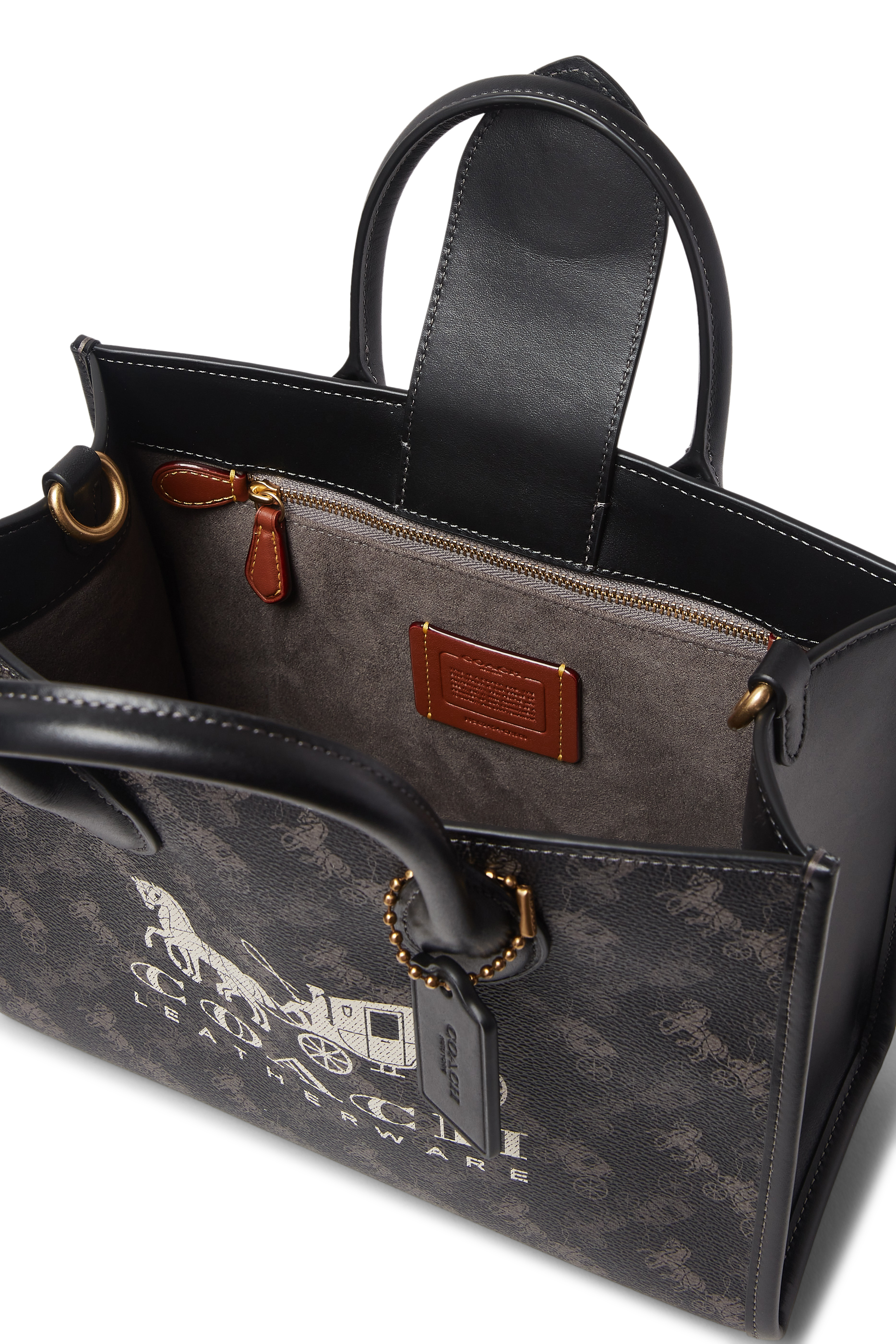 Ace Tote 26 with Horse and Carriage Print