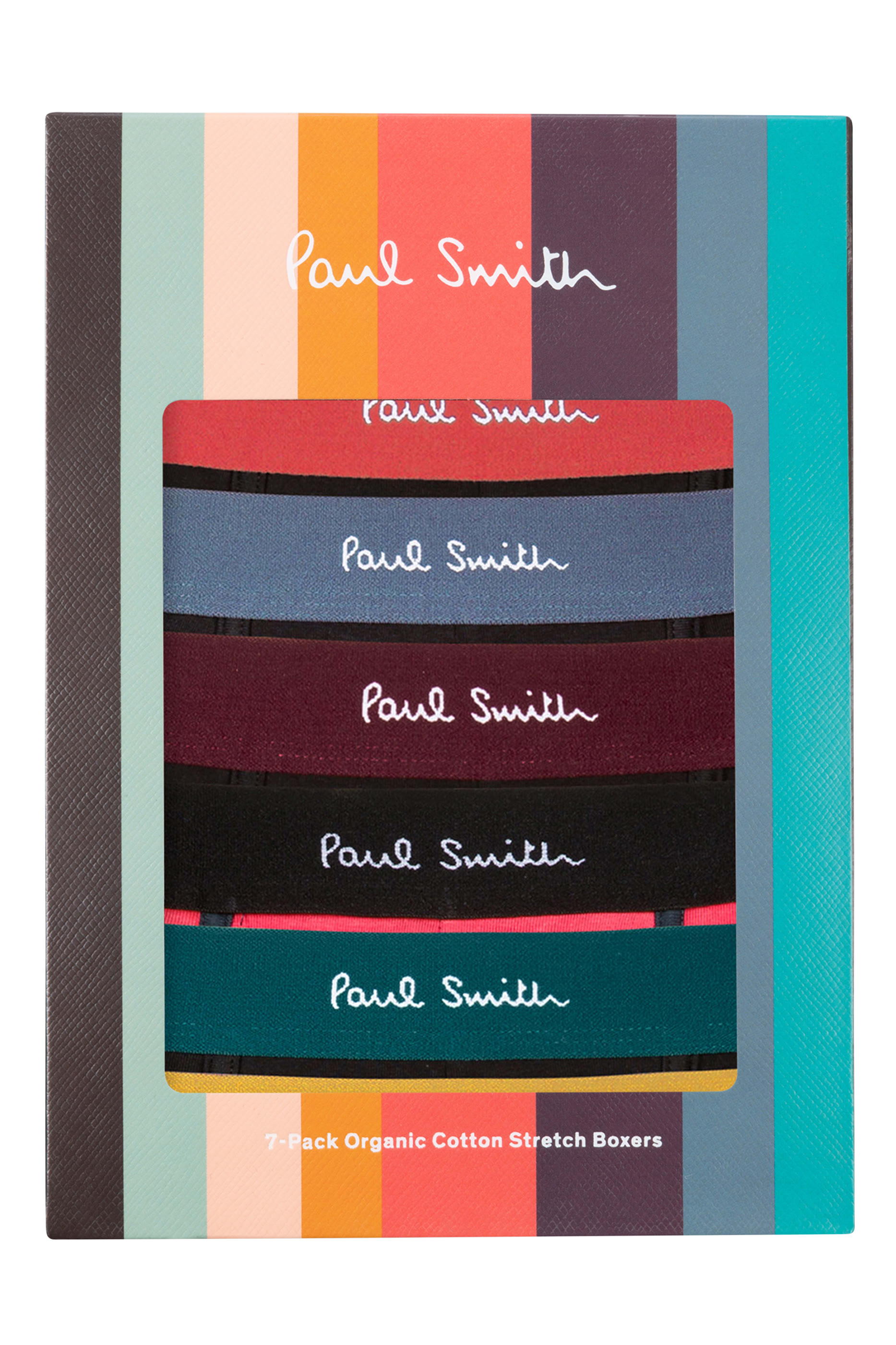 Artist Stripe Mixed Boxer Briefs, Set of 7