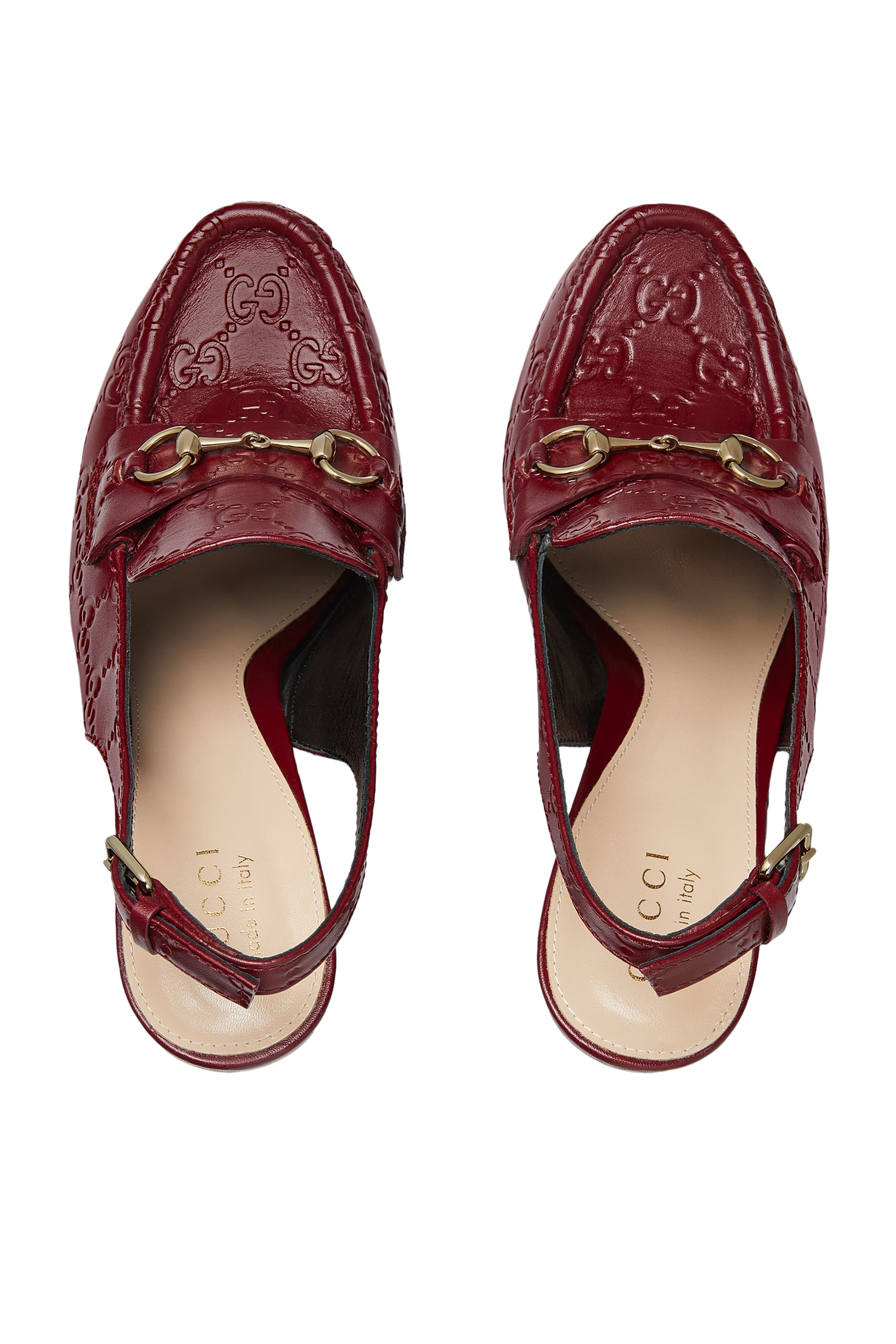 Horsebit 145 Platform Loafer Slingbacks