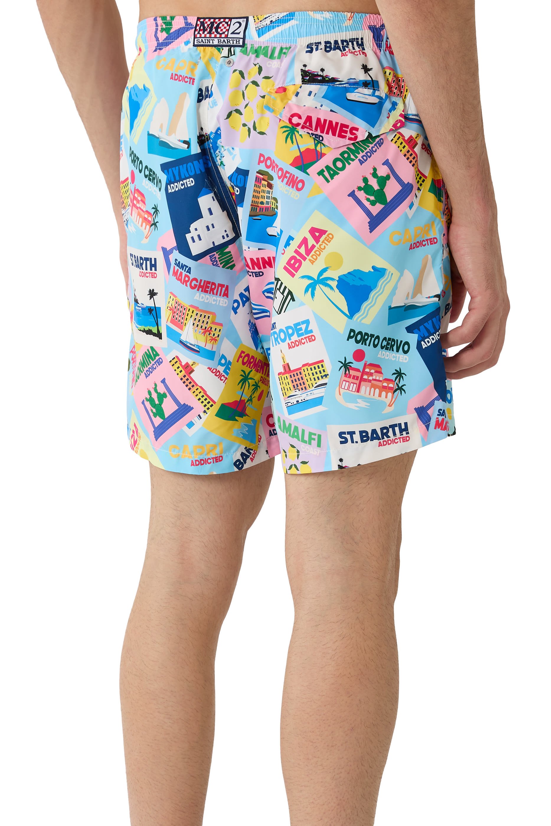 Lightweight Fabric Lighting Swim Shorts