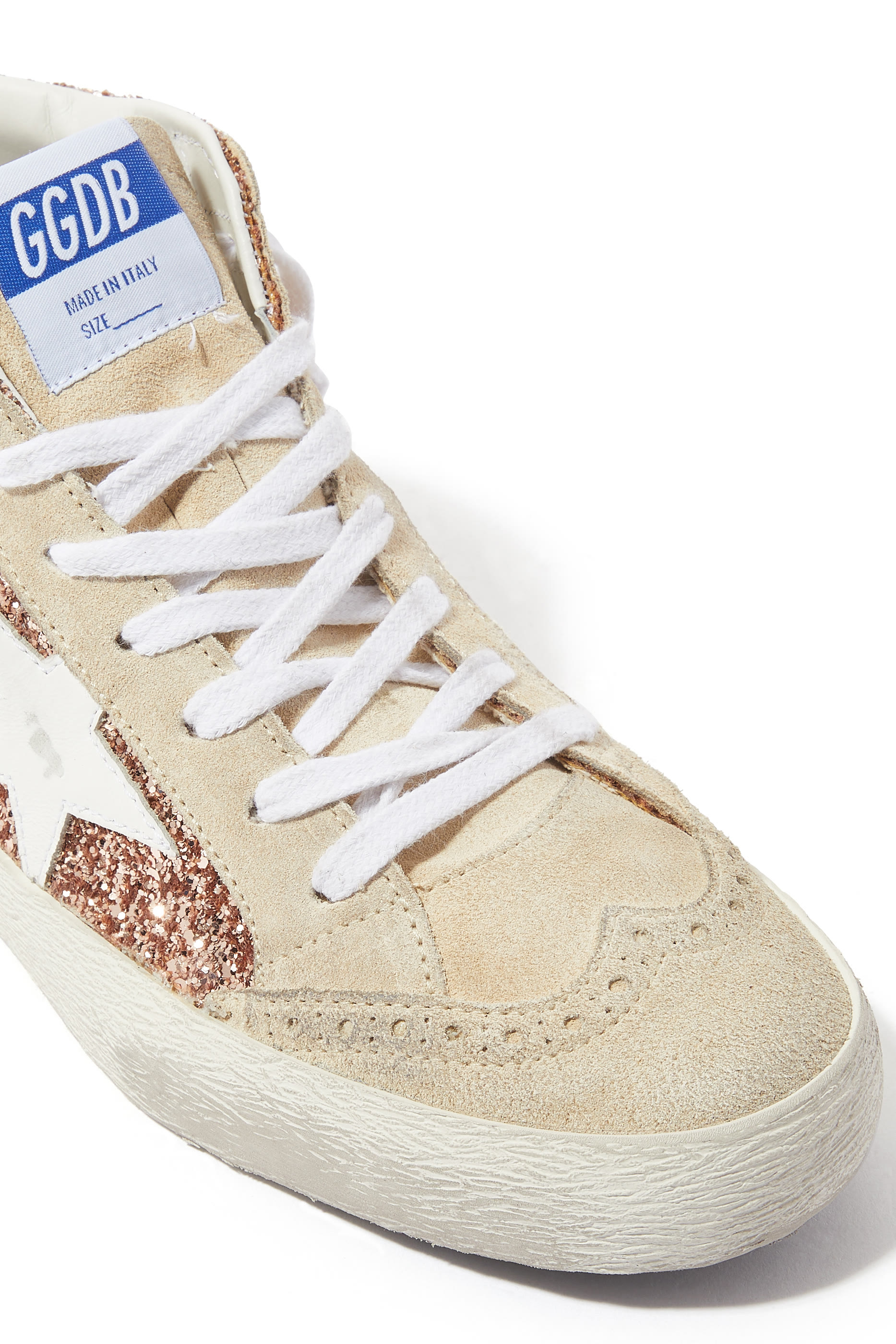 Mid Star Glitter Sneakers