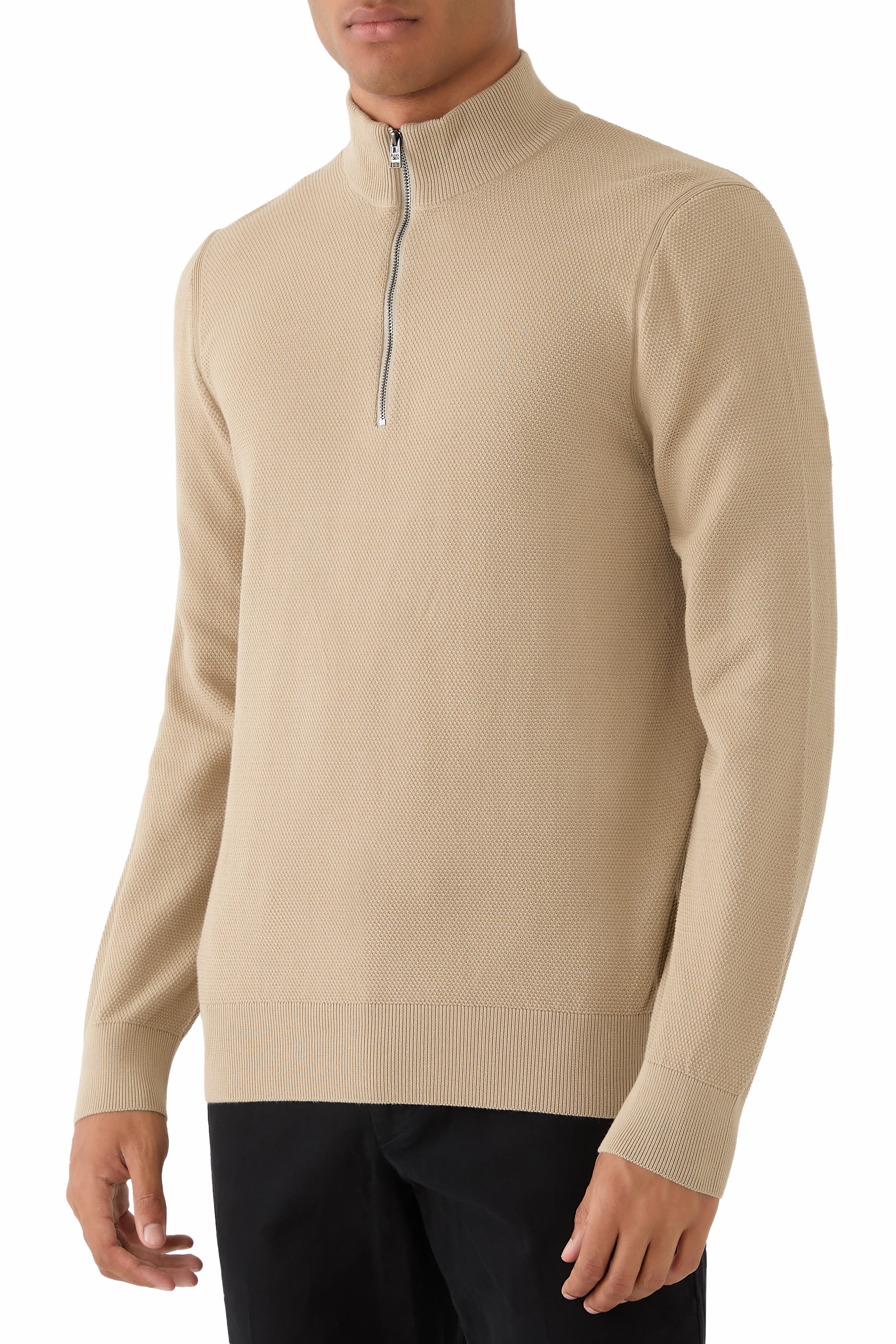 Ebrando Zip Neck Sweater