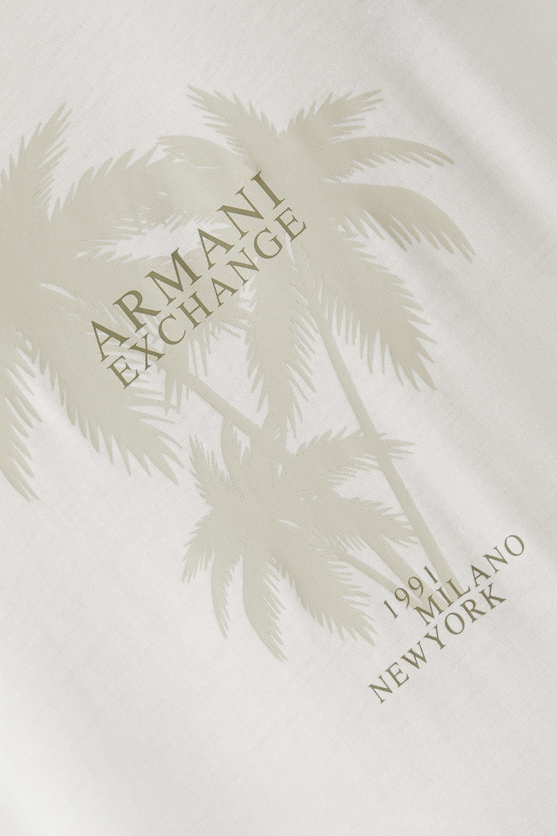 Logo-Print Palm Tree T-Shirt