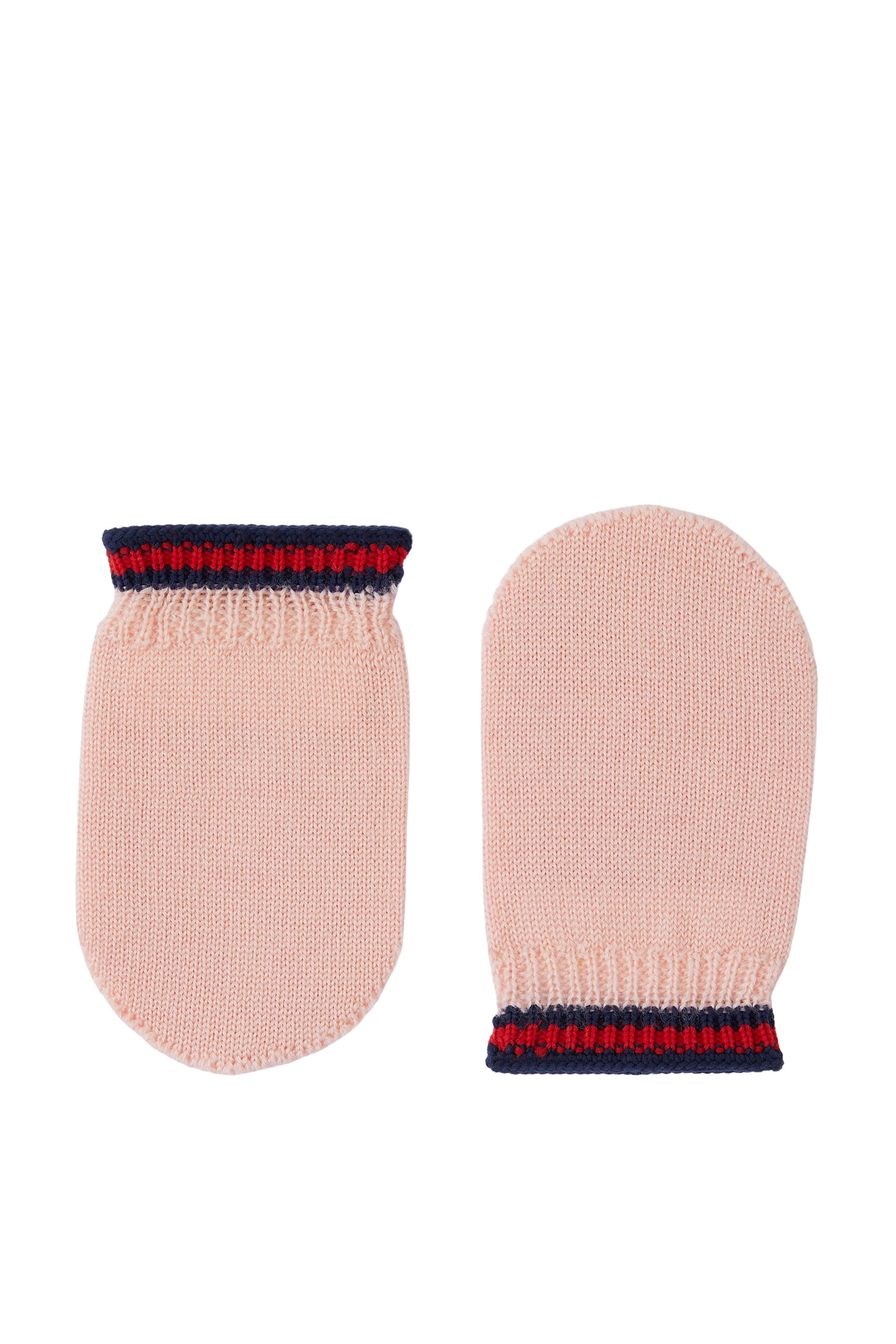 Kids Web Stripe Mittens