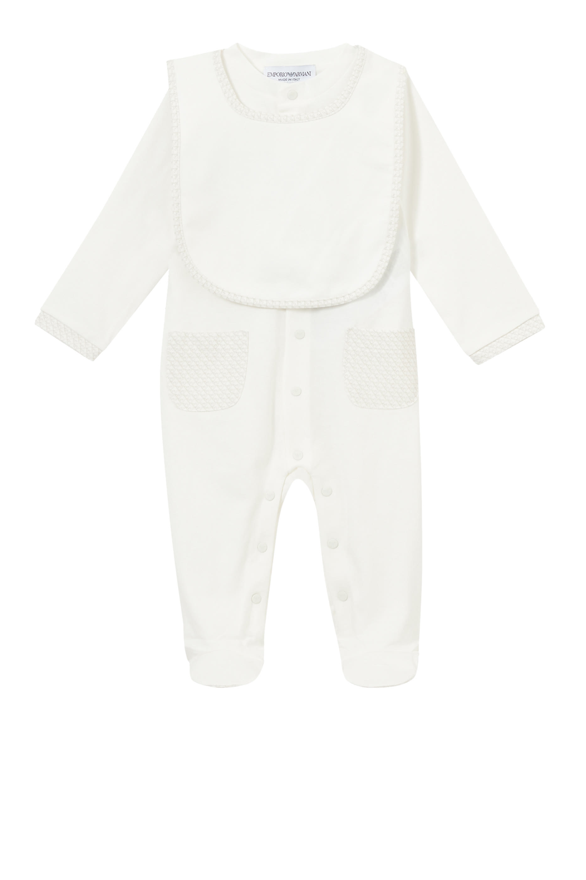 Logo Jumpsuit & Bib Set