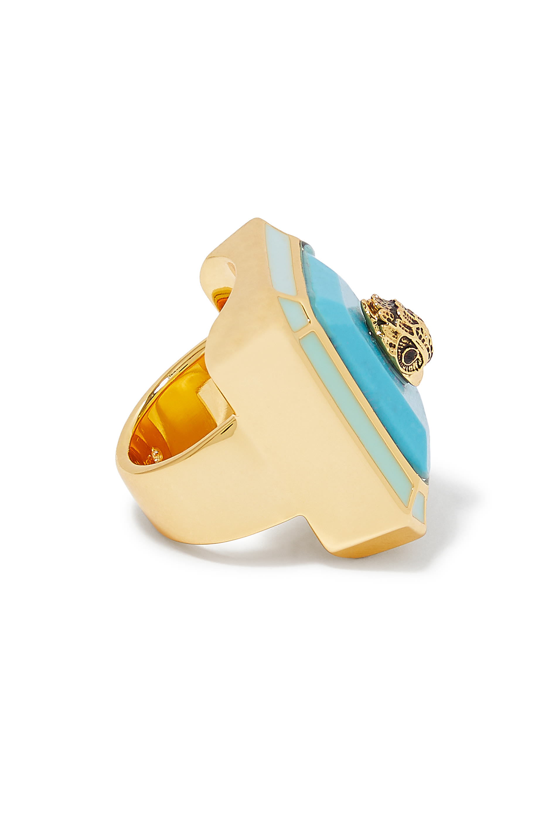 Enamel Cocktail Ring