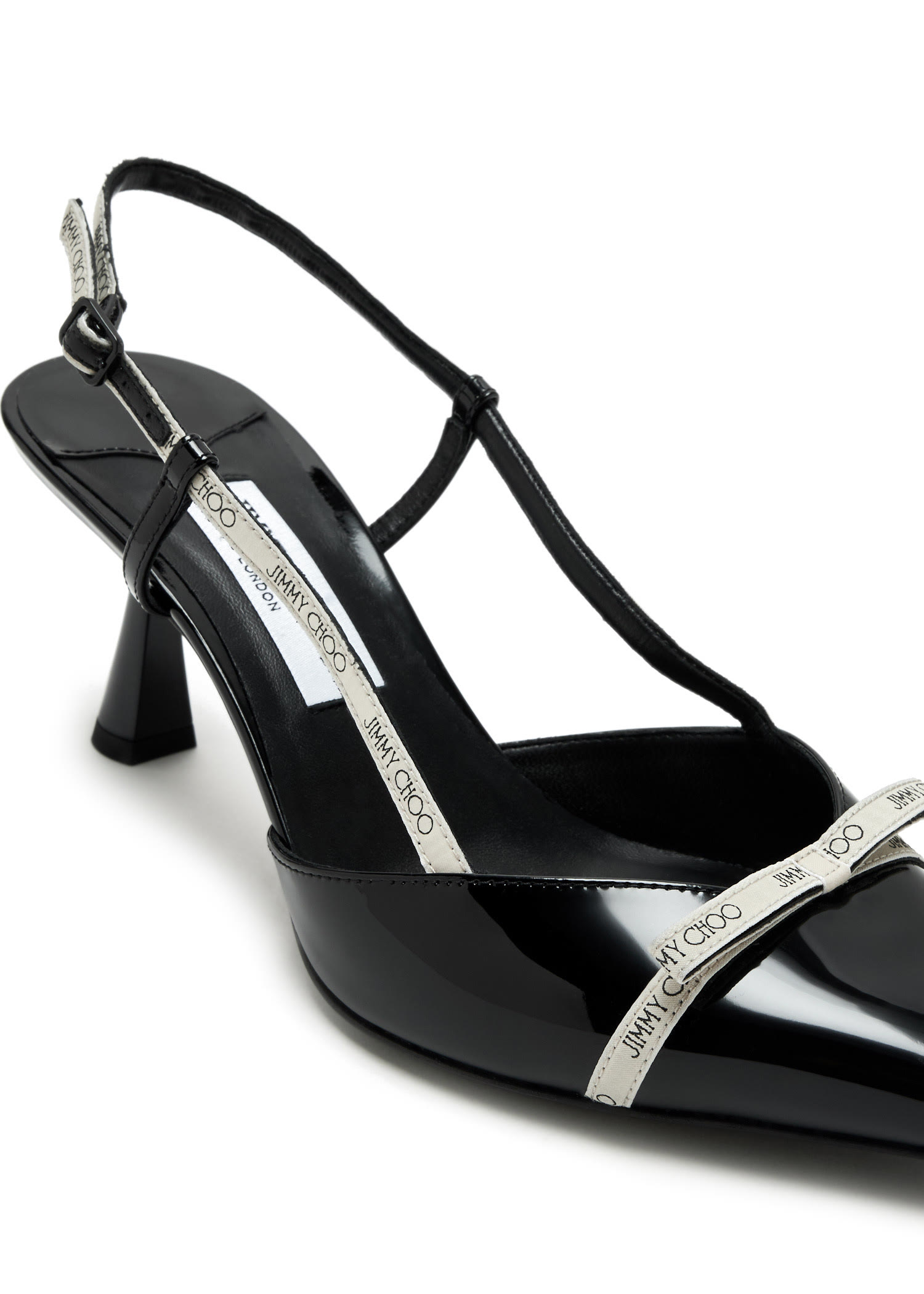 Camila 65 Patent Leather Slingback Pumps
