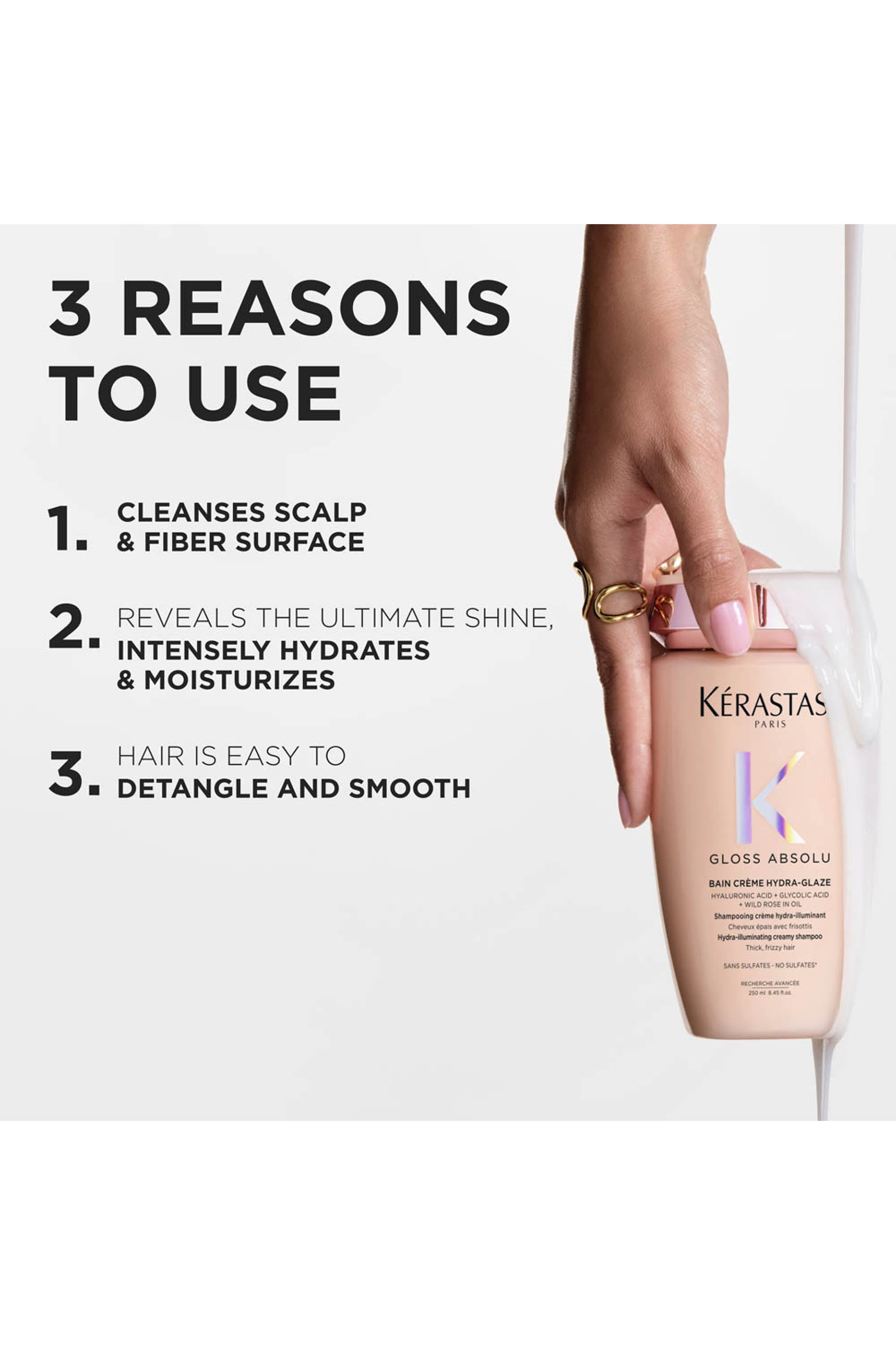  Bain Creme Hydra-Glaze Shampoo