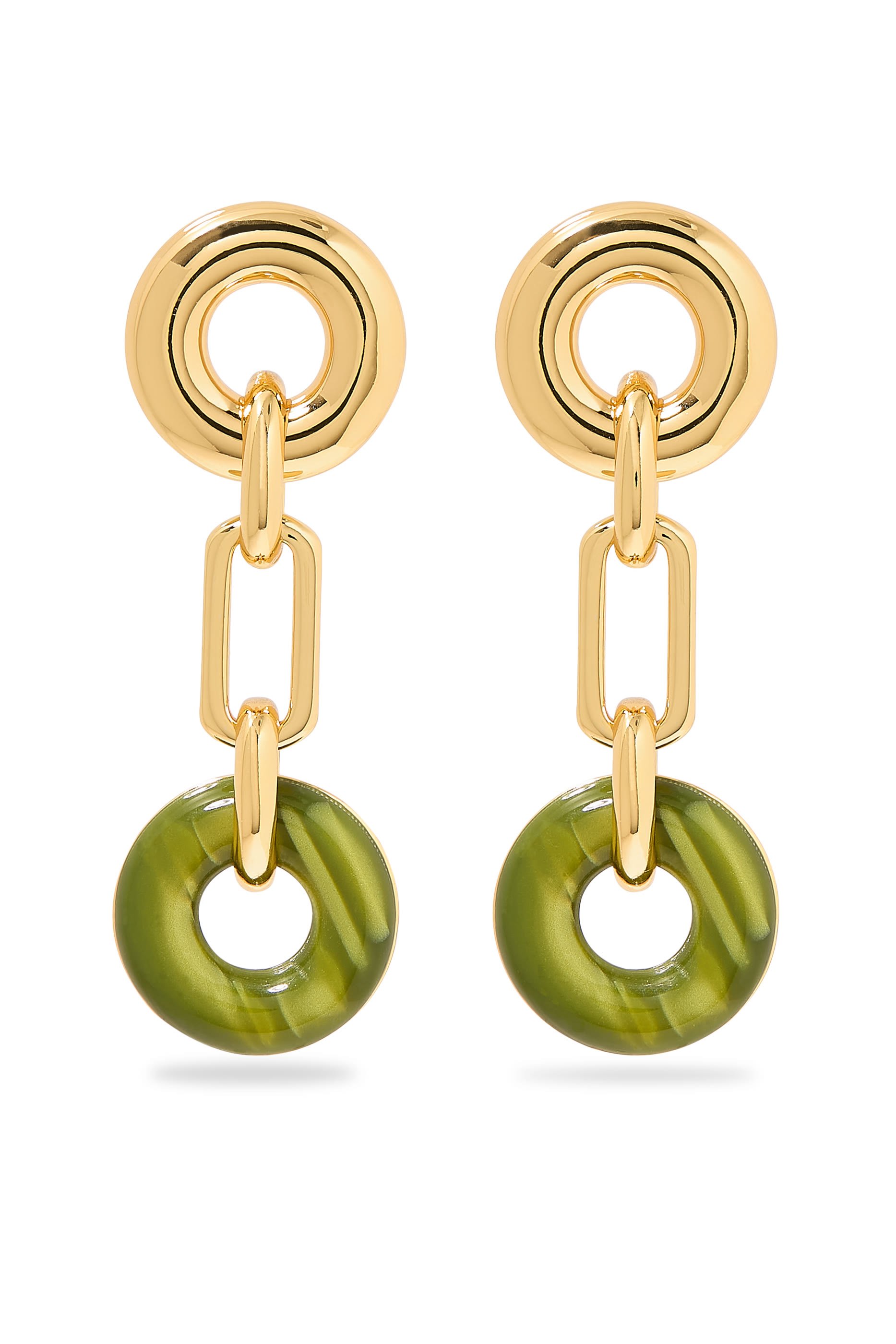 Interlock Linear Earrings