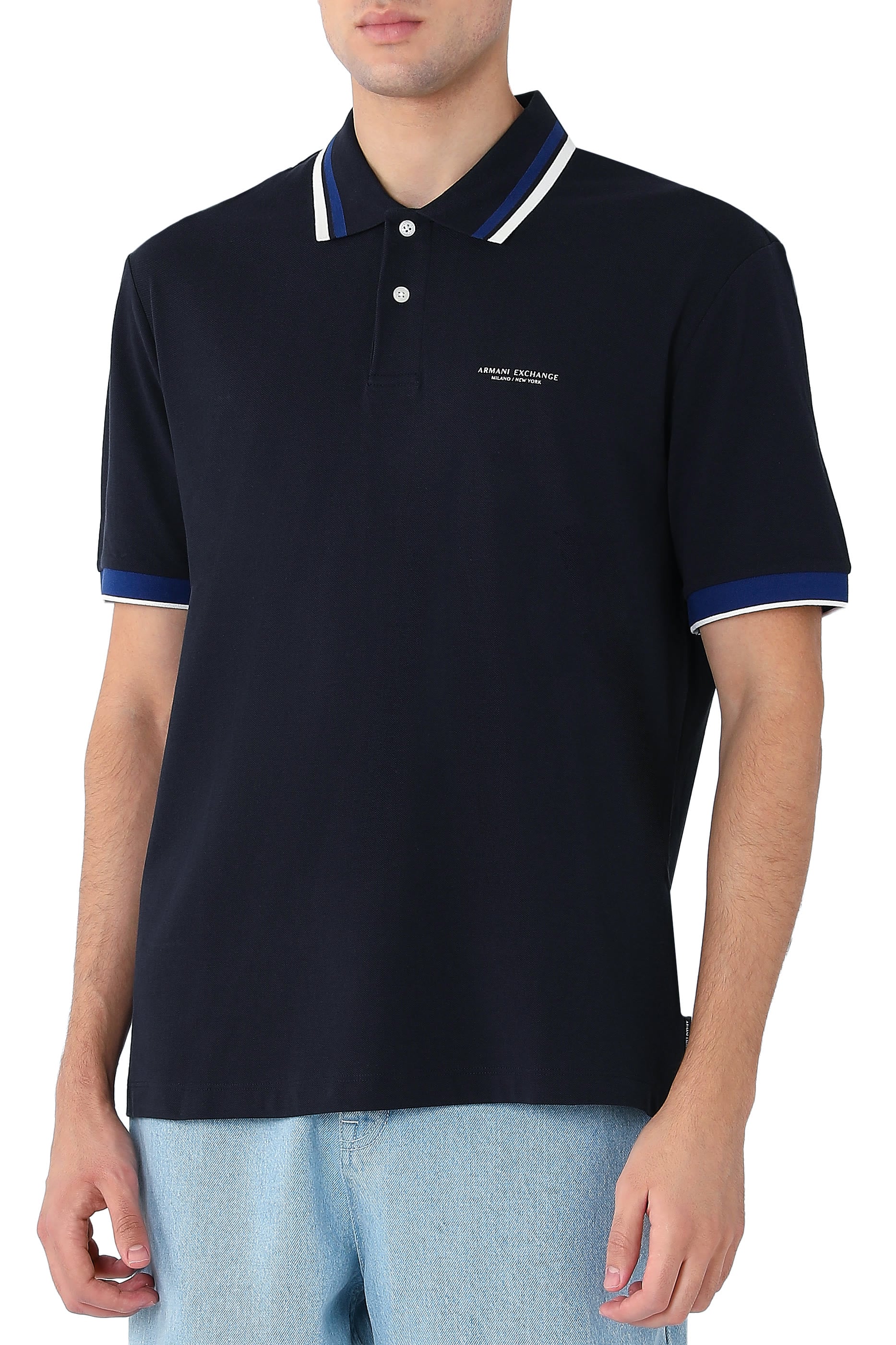 AX Logo Polo T-Shirt