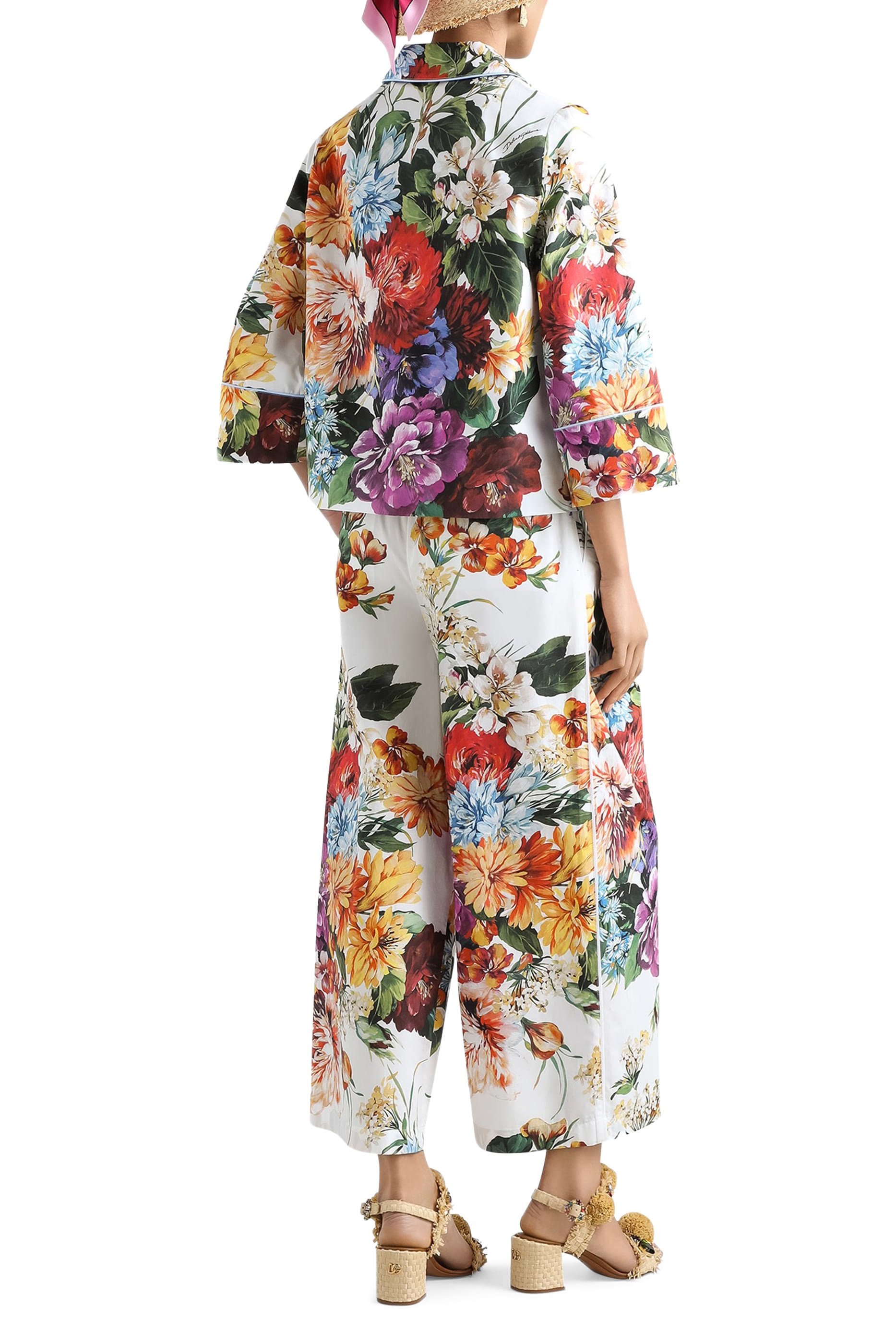 Floral-Print Poplin Shirt