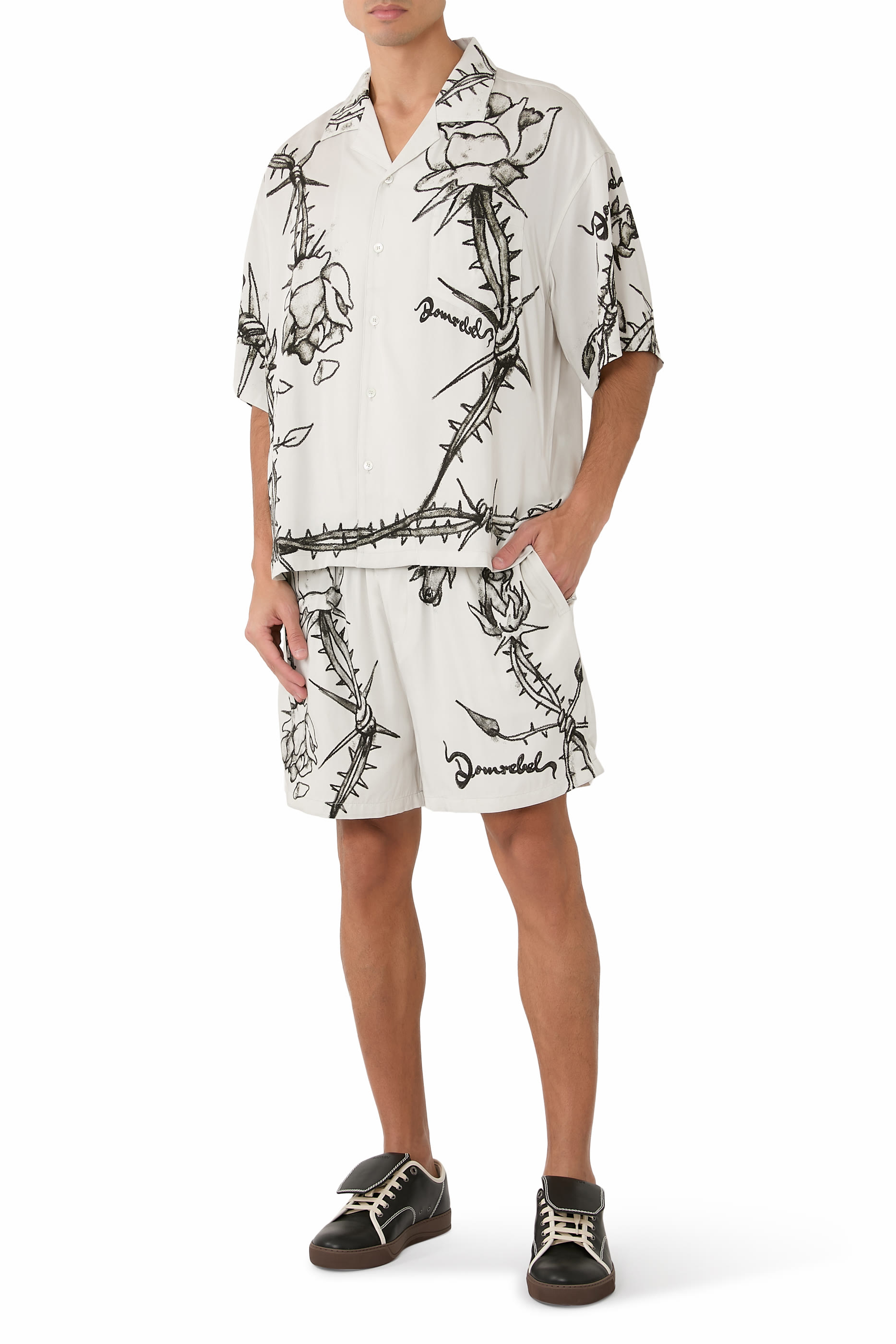 Inked Camp Collar Shirt