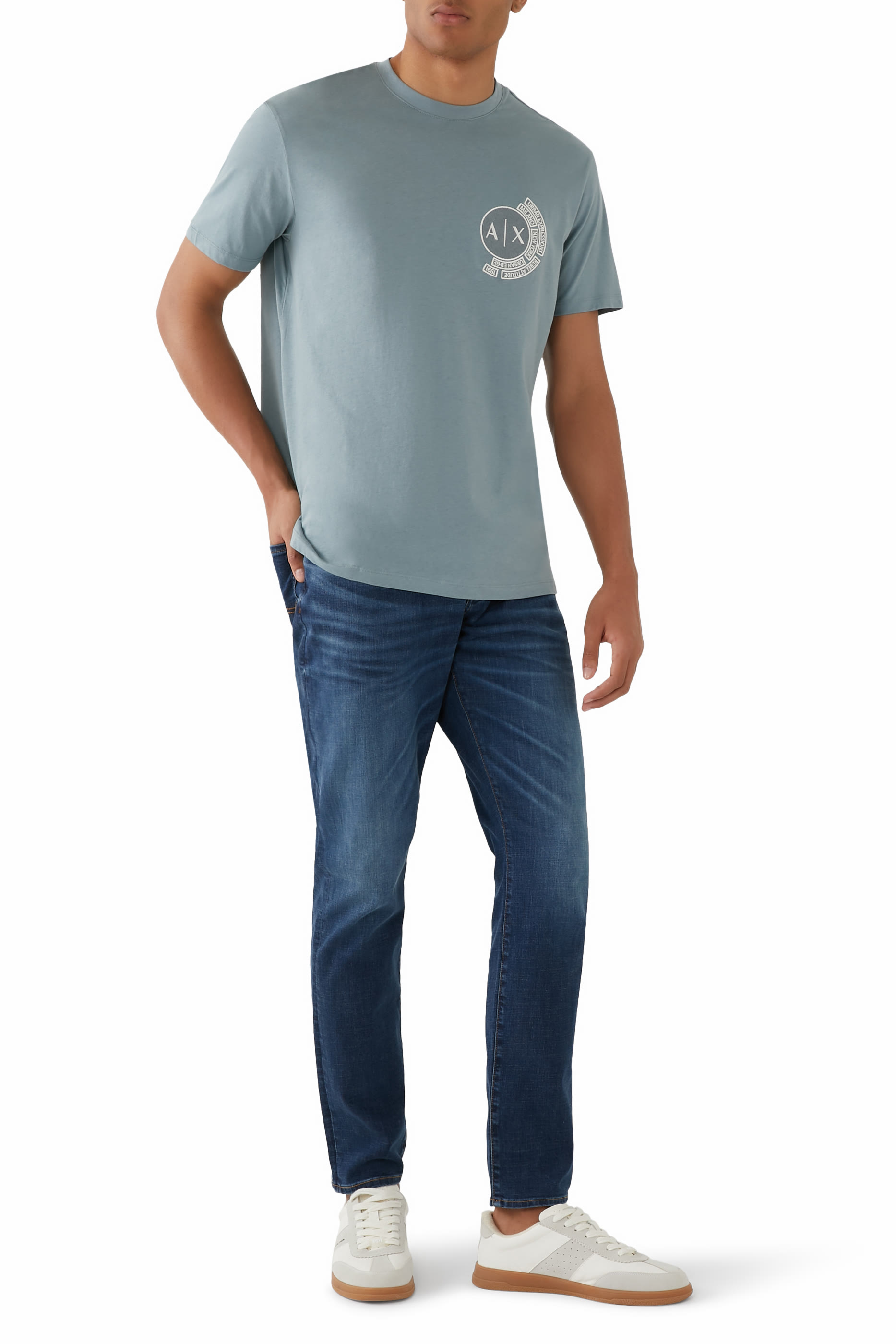 Logo and Patch T-Shirt