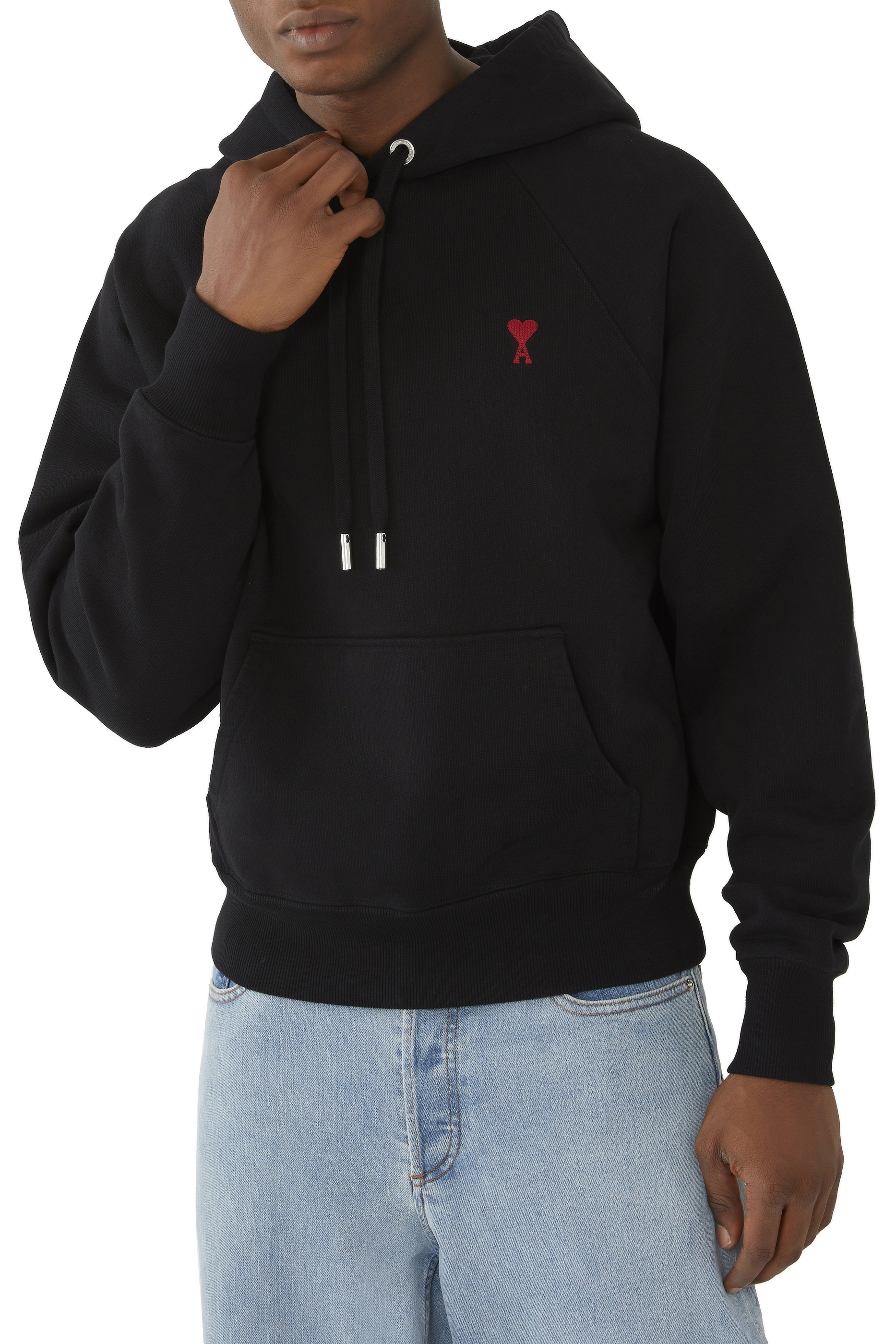 Embroidered Logo Hoodie