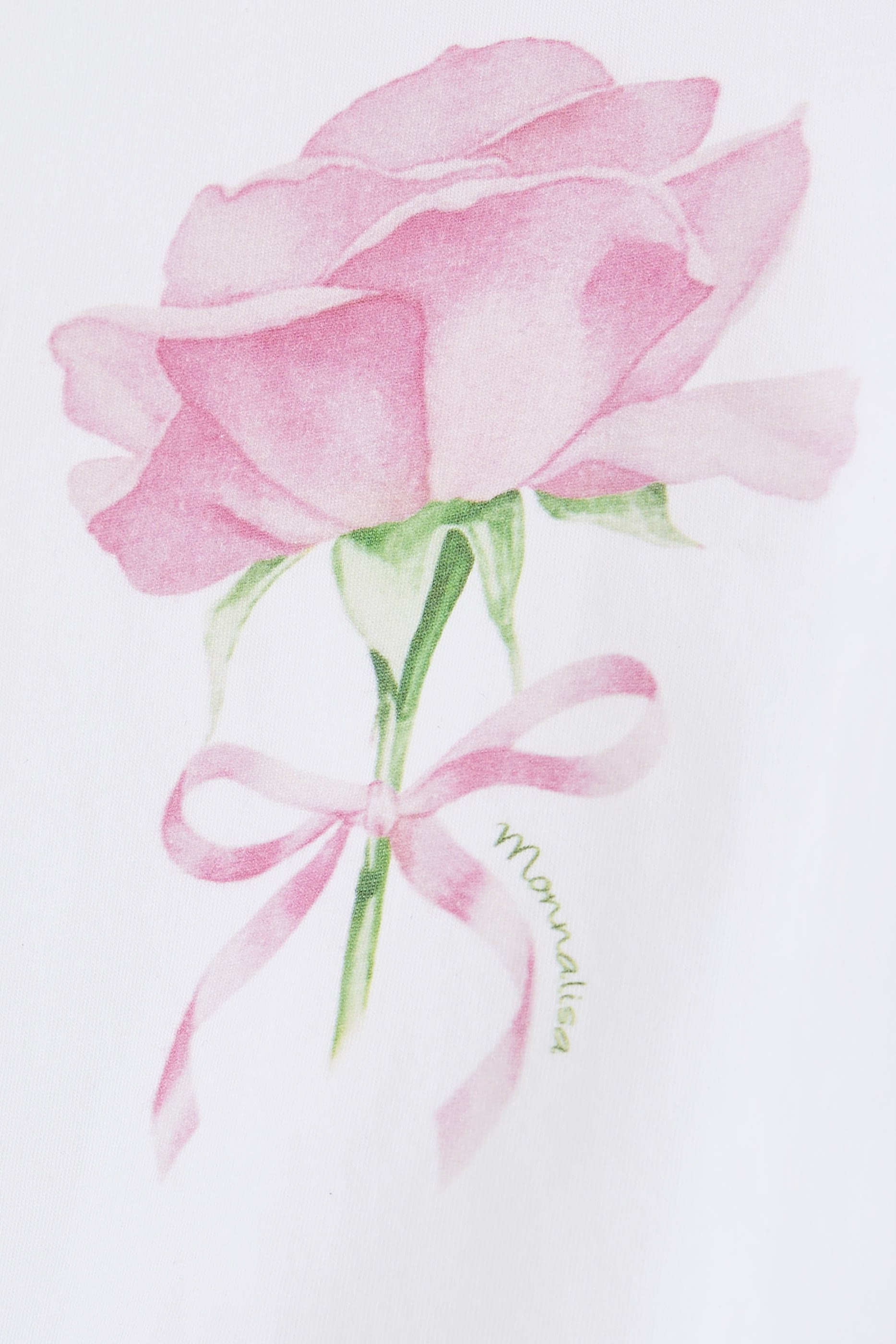 Kids Rose-Print T-Shirt