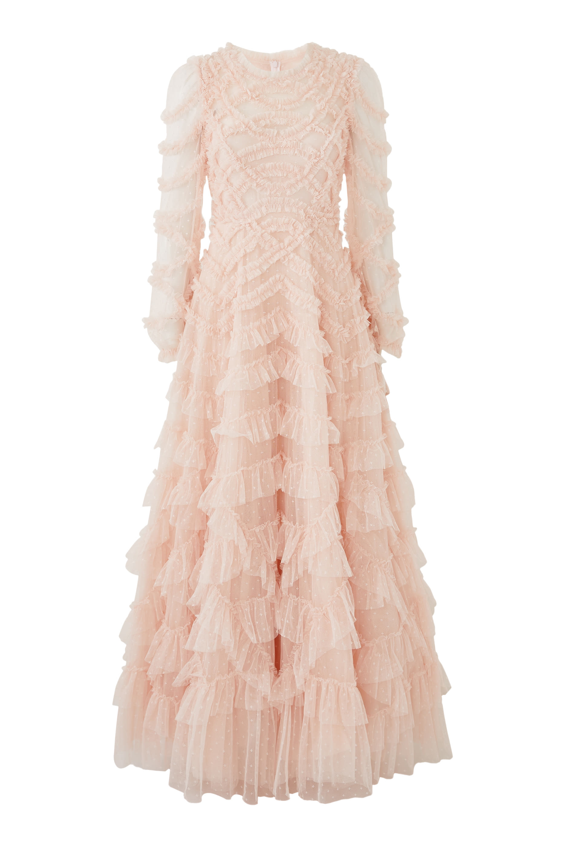 Lana Round Neck Gown