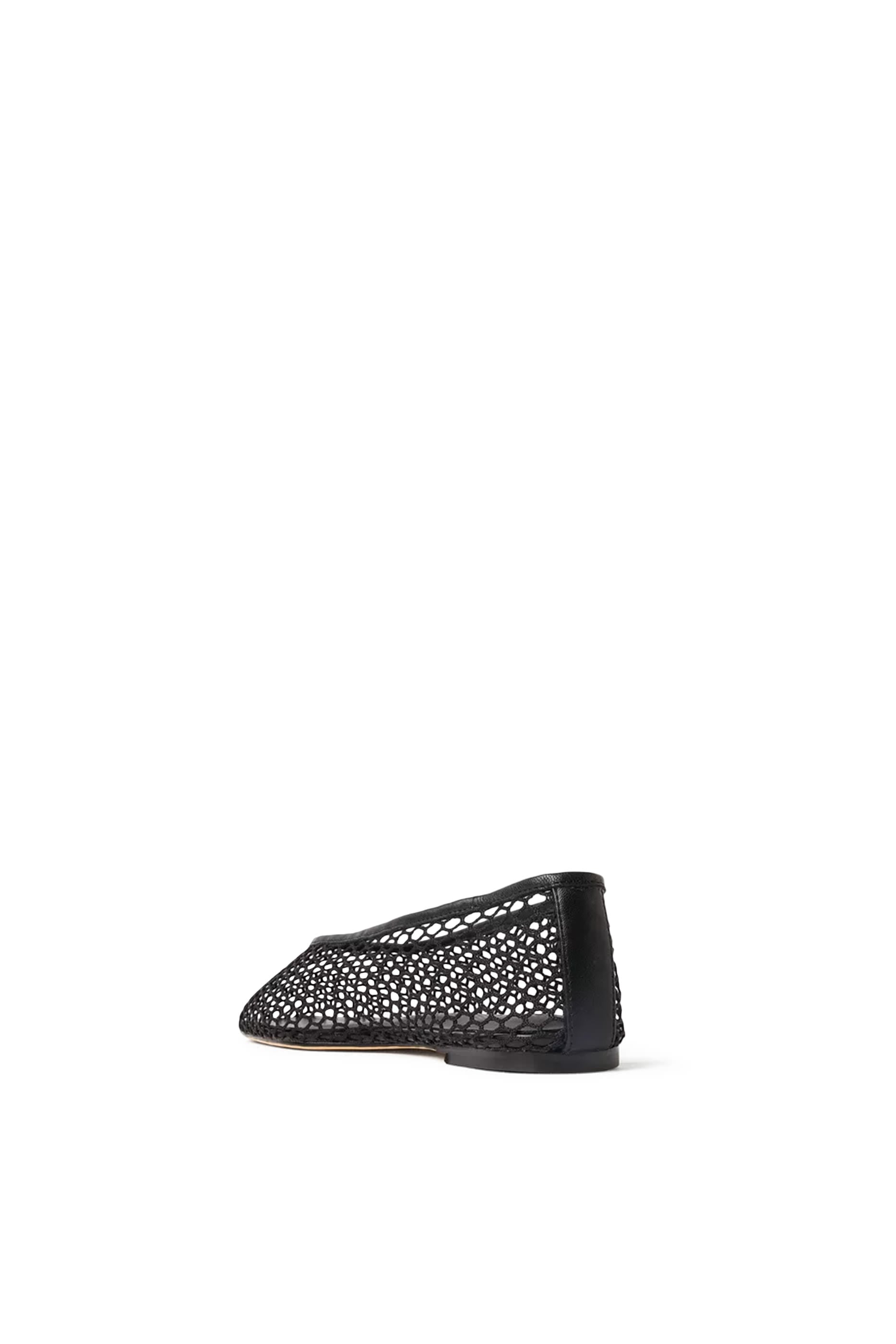  Buzz Mesh Flat Pumps