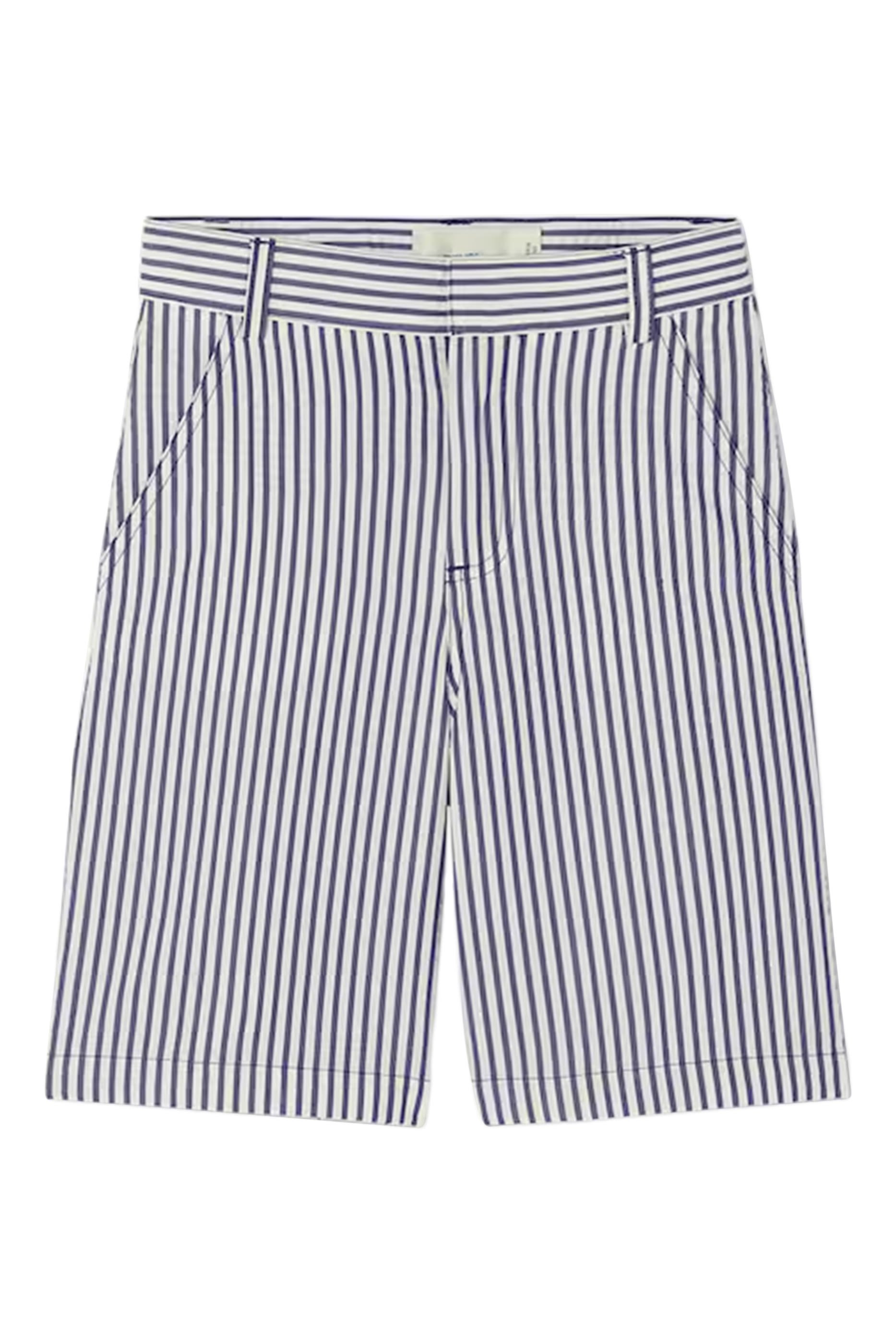 Kids Striped Bermuda Shorts