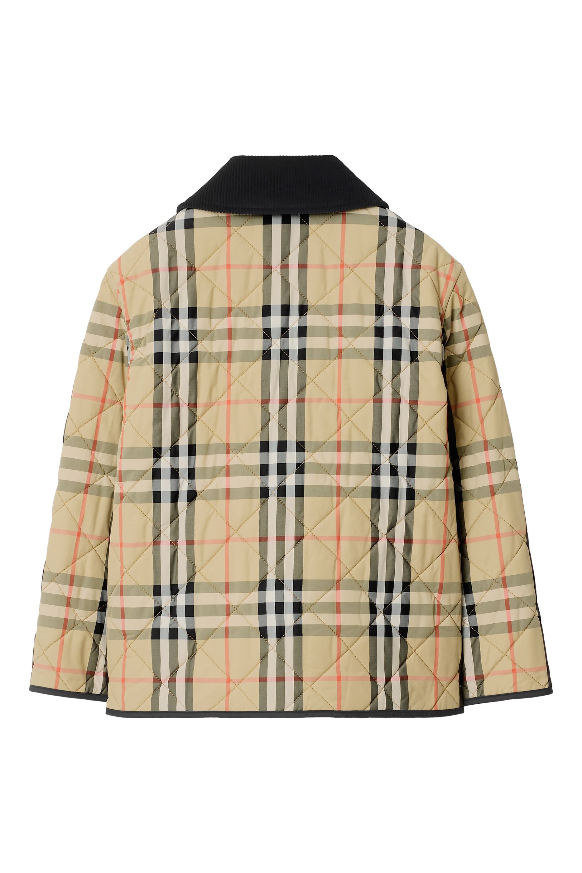 Kids Check Quilted Barn Jacket