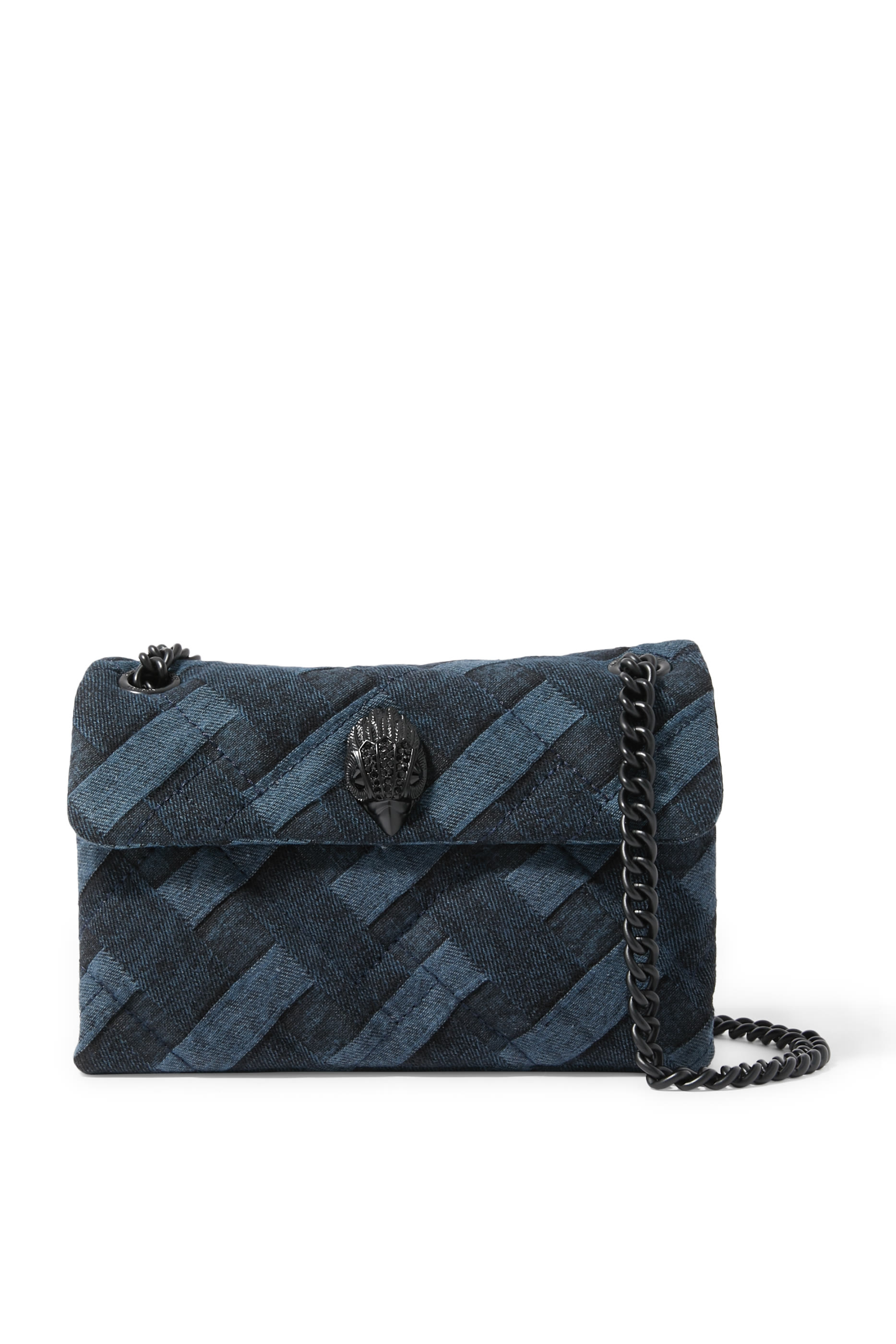 Mini Kensington Soft Denim Shoulder Bag