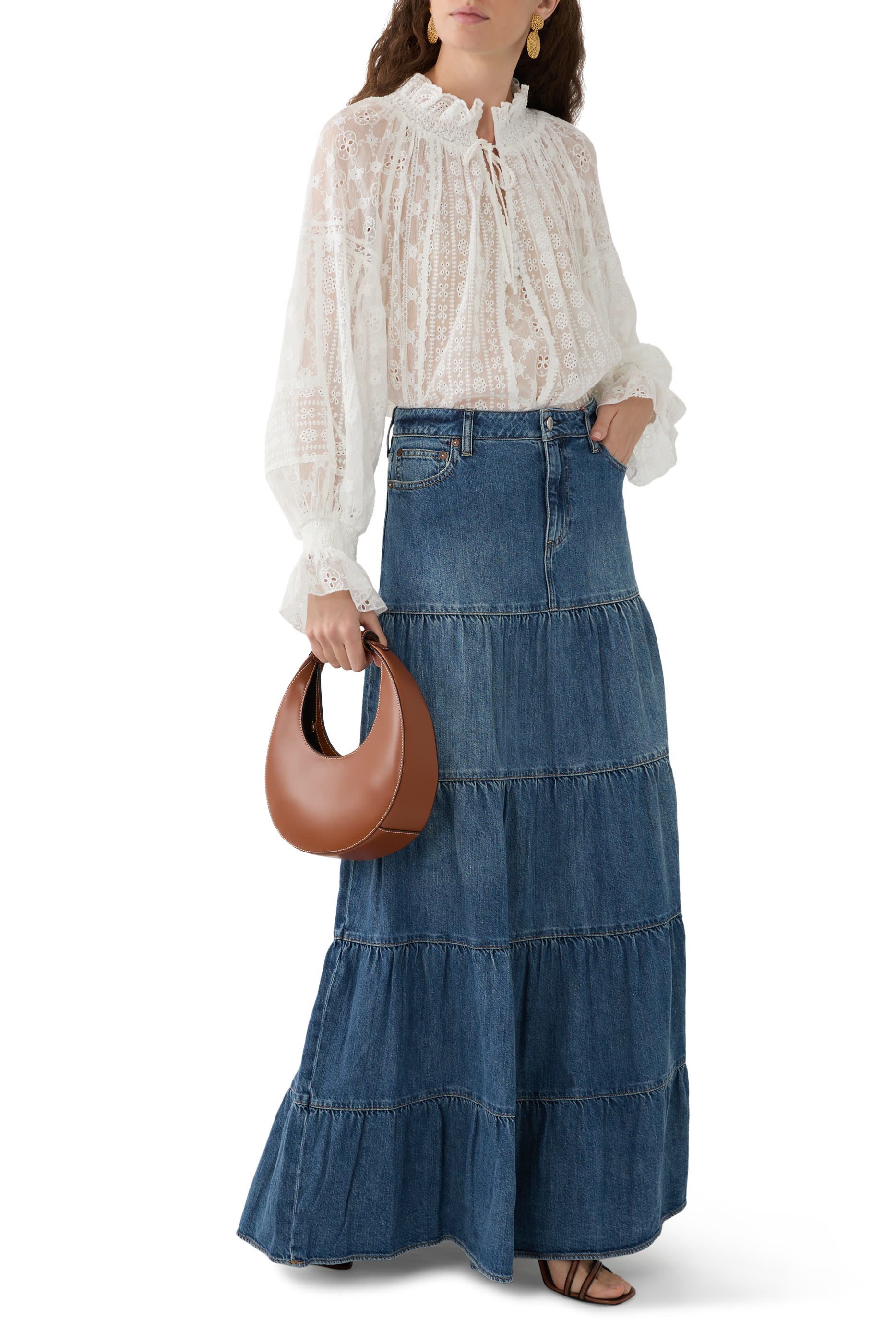 Mindy Tiered Maxi Skirt