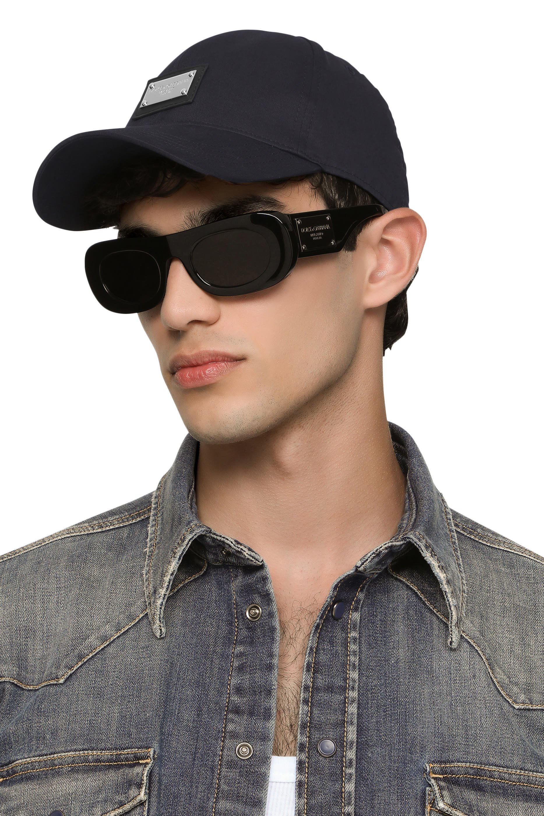 Logo Tag Cotton Baseball Cap