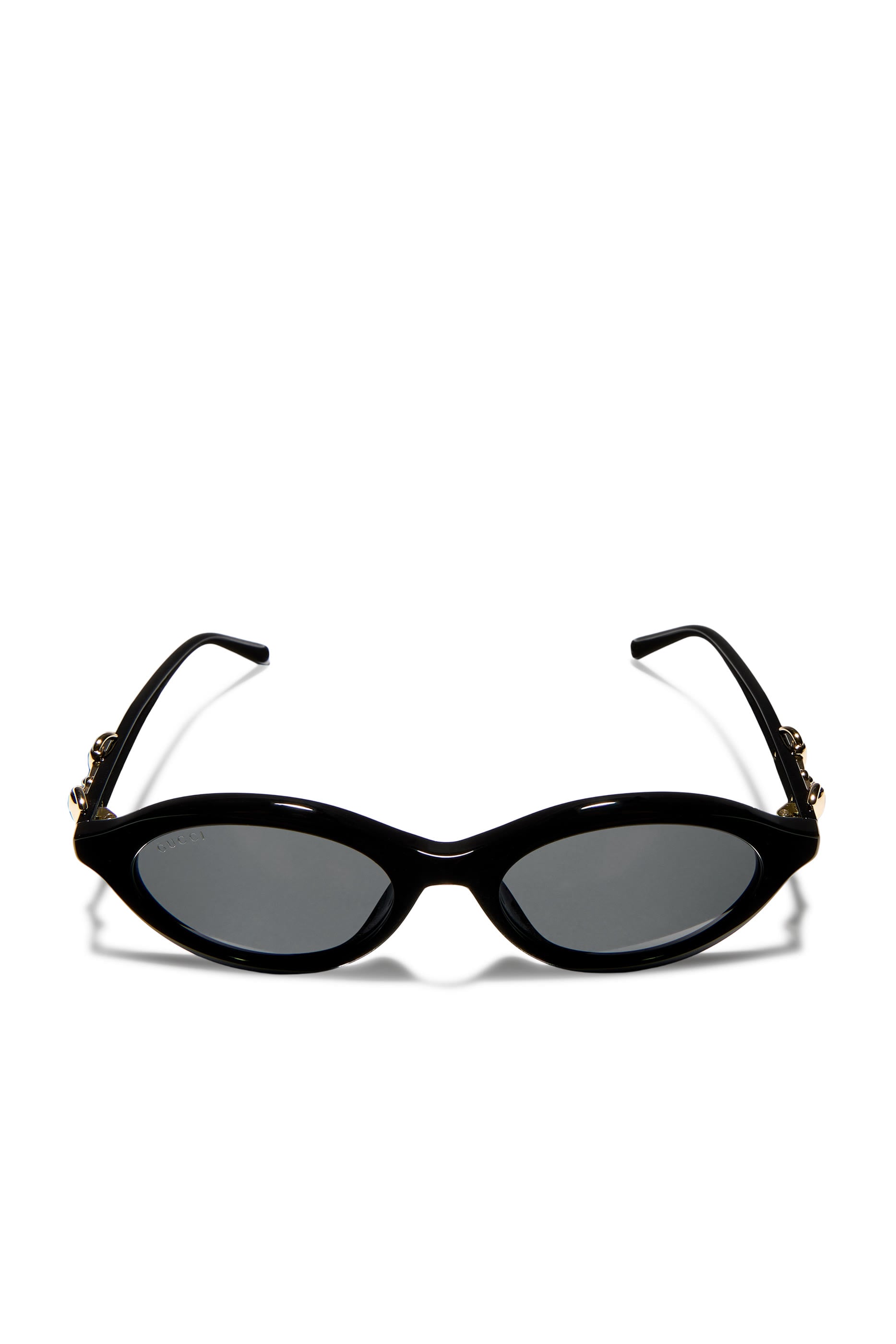 Oval-Frame Sunglasses