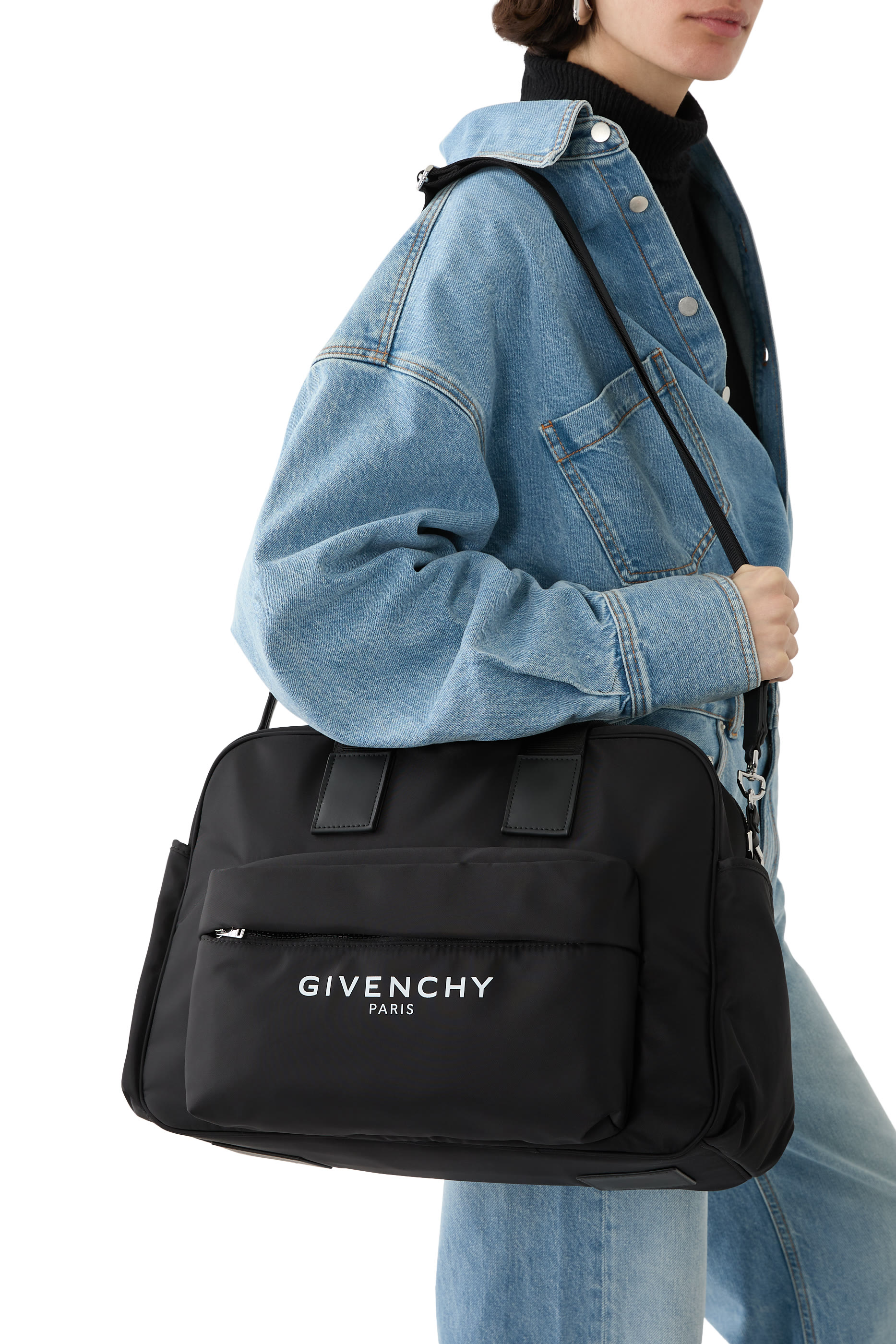 Changing Bag in Coated 4G Jacquard