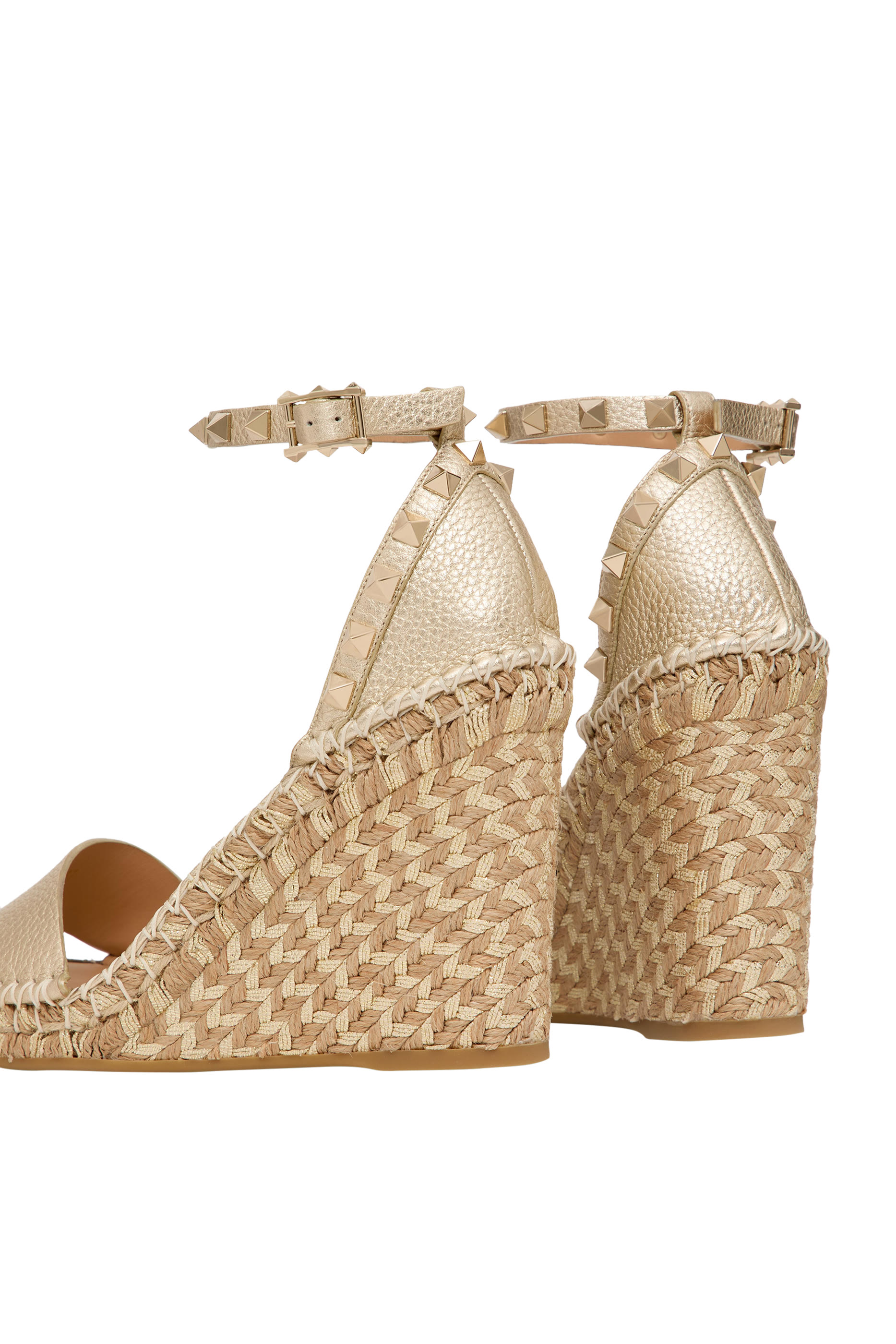 Rockstud 105 Double Wedge Sandals