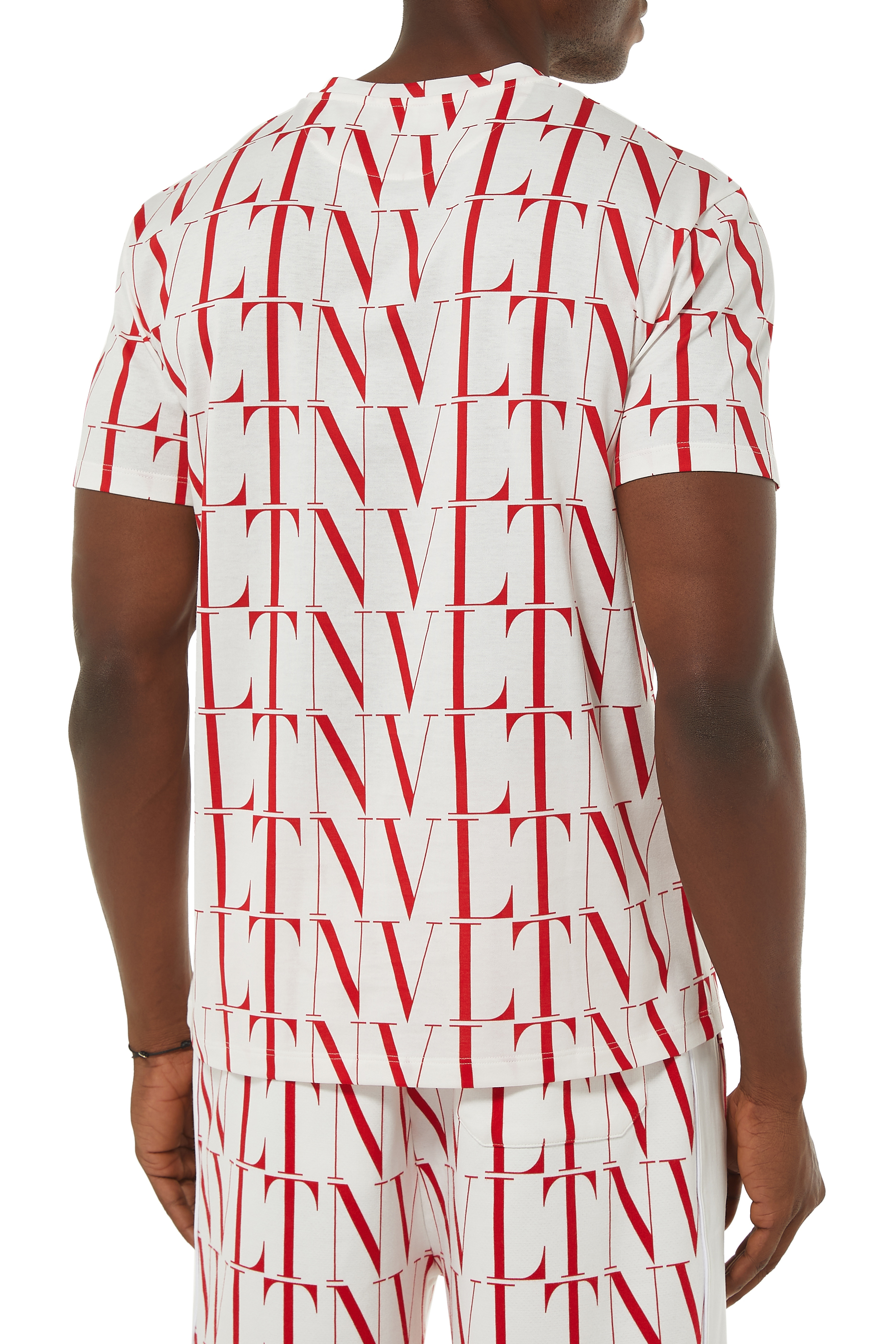 VLTN TIMES Print Cotton T-shirt