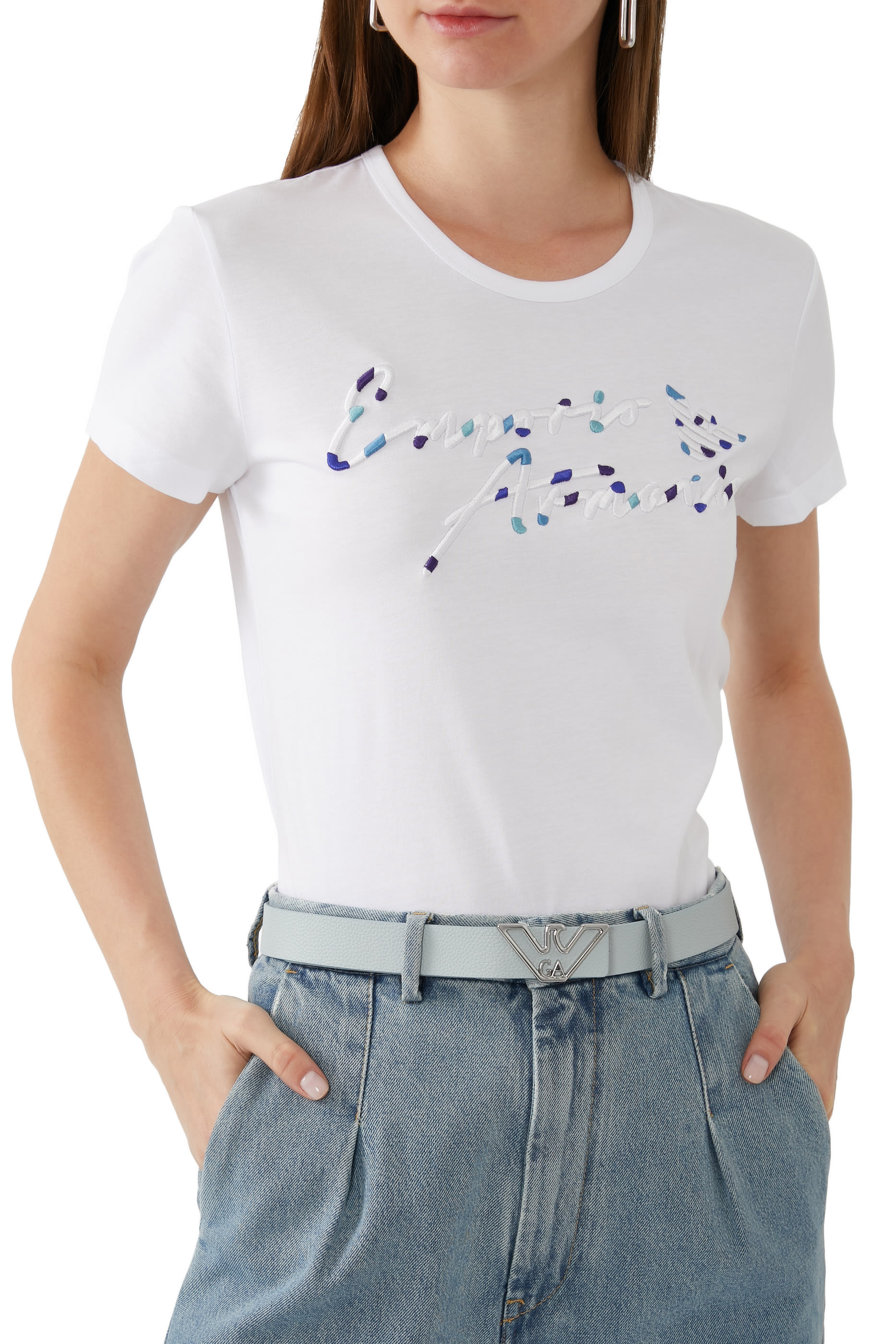 Eagle Logo Buckle Belt