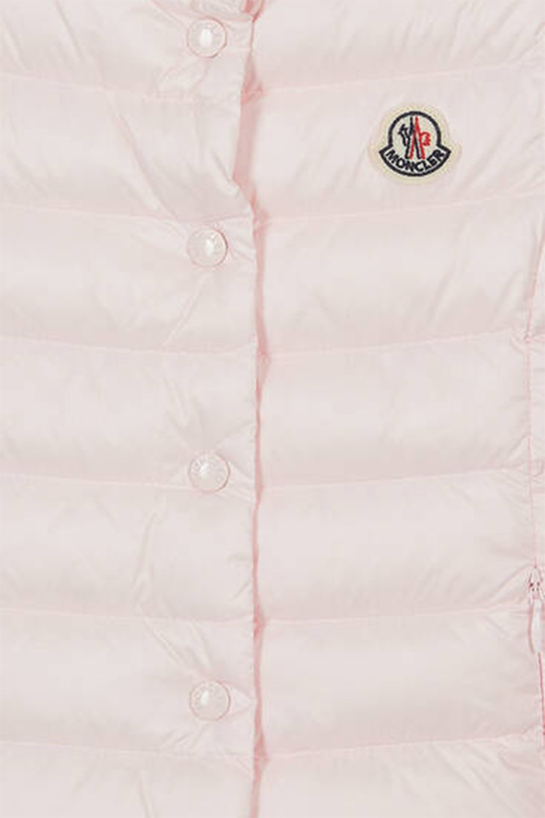 Kids Logo-Patch Padded Gilet