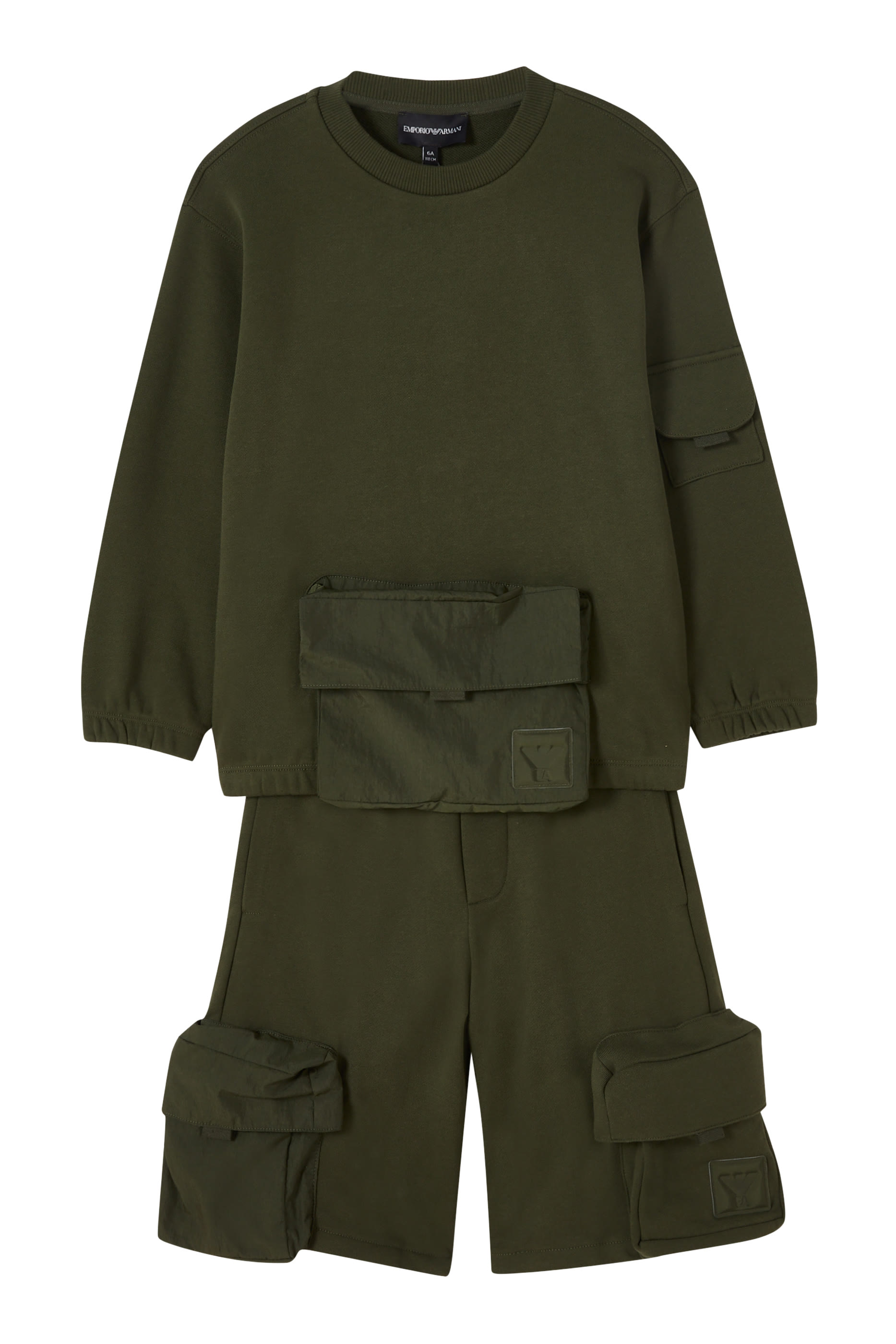 Kids Pocket-Detail Shorts