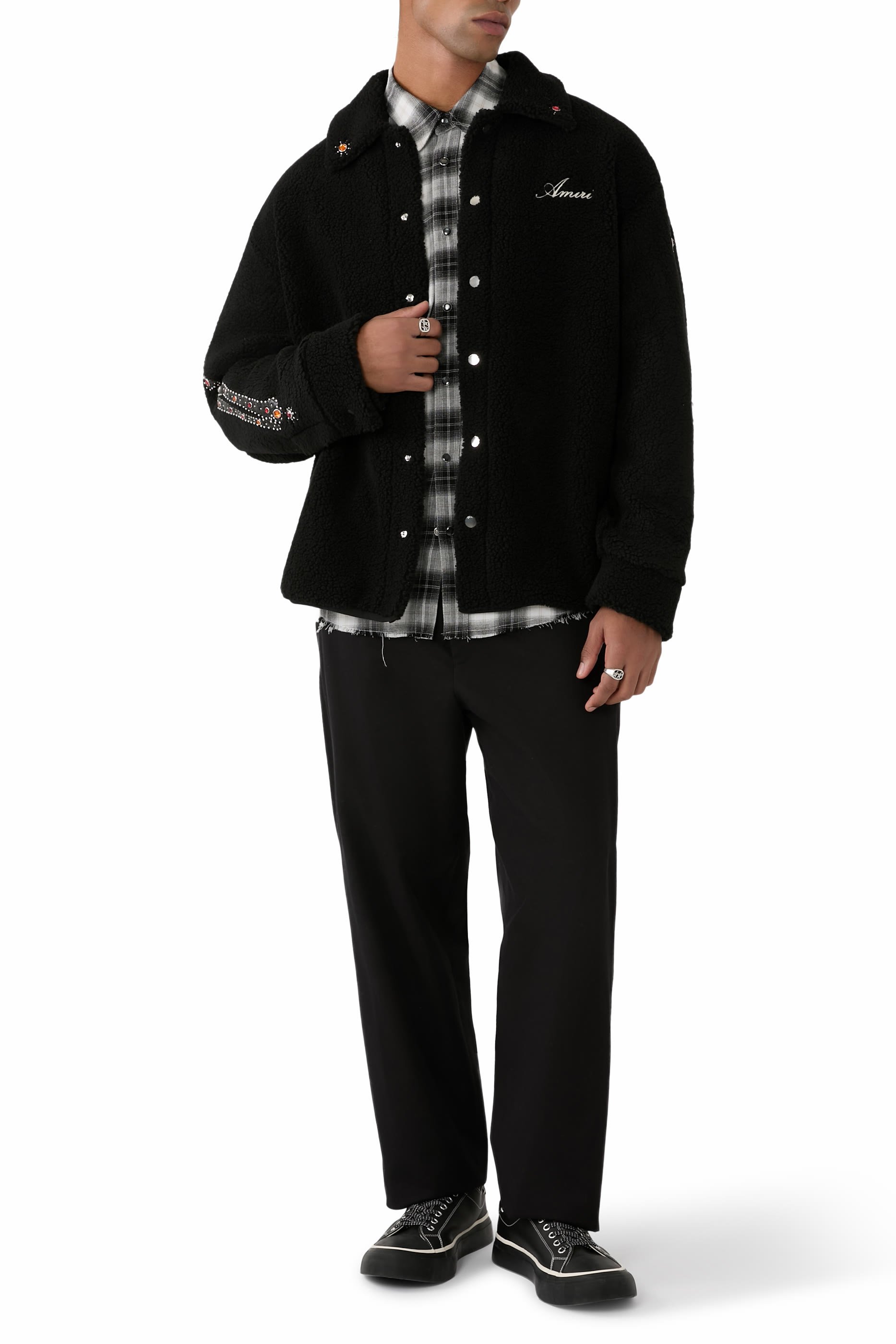 Bones Studded Overshirt