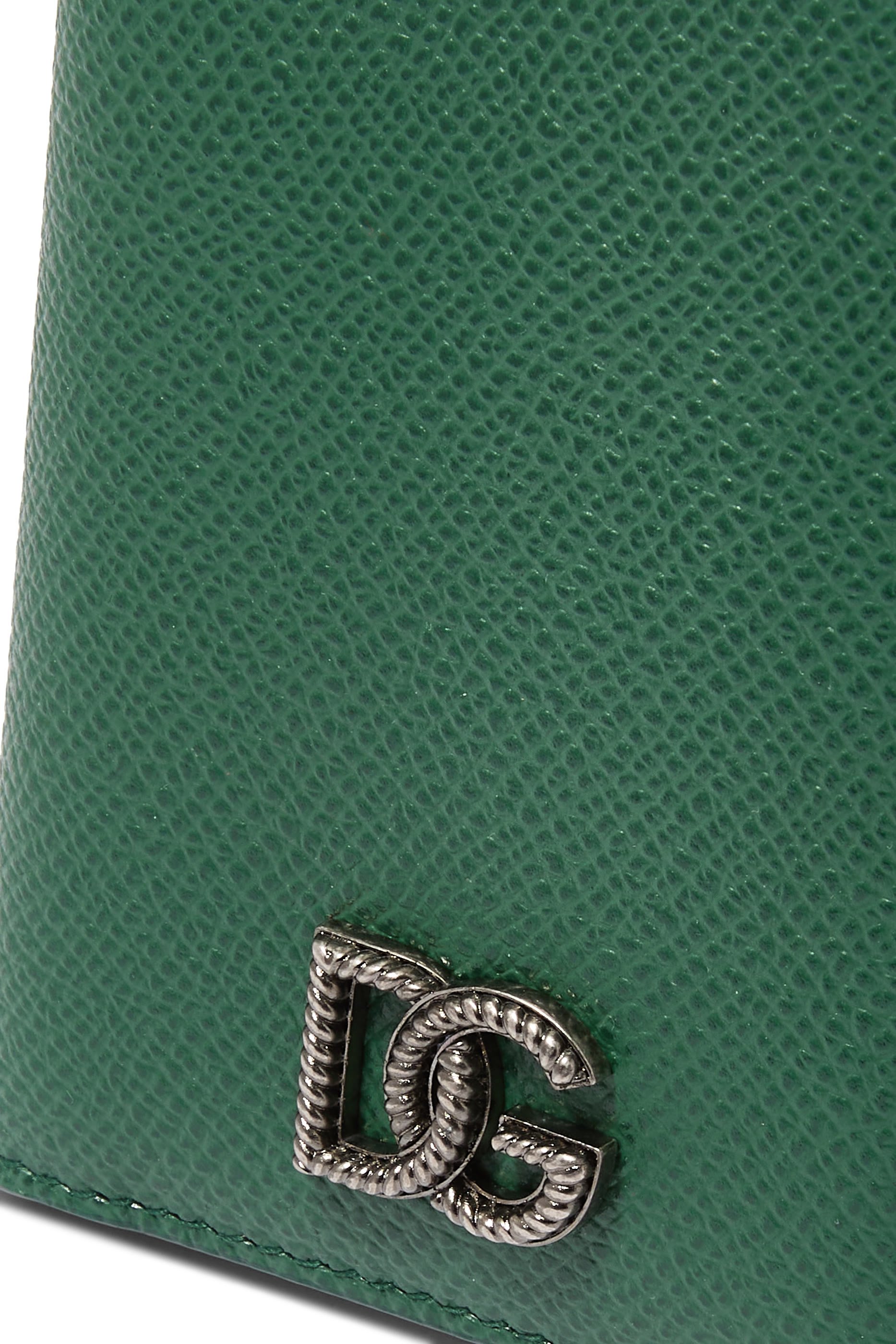 DG Logo Calfskin Card Holder