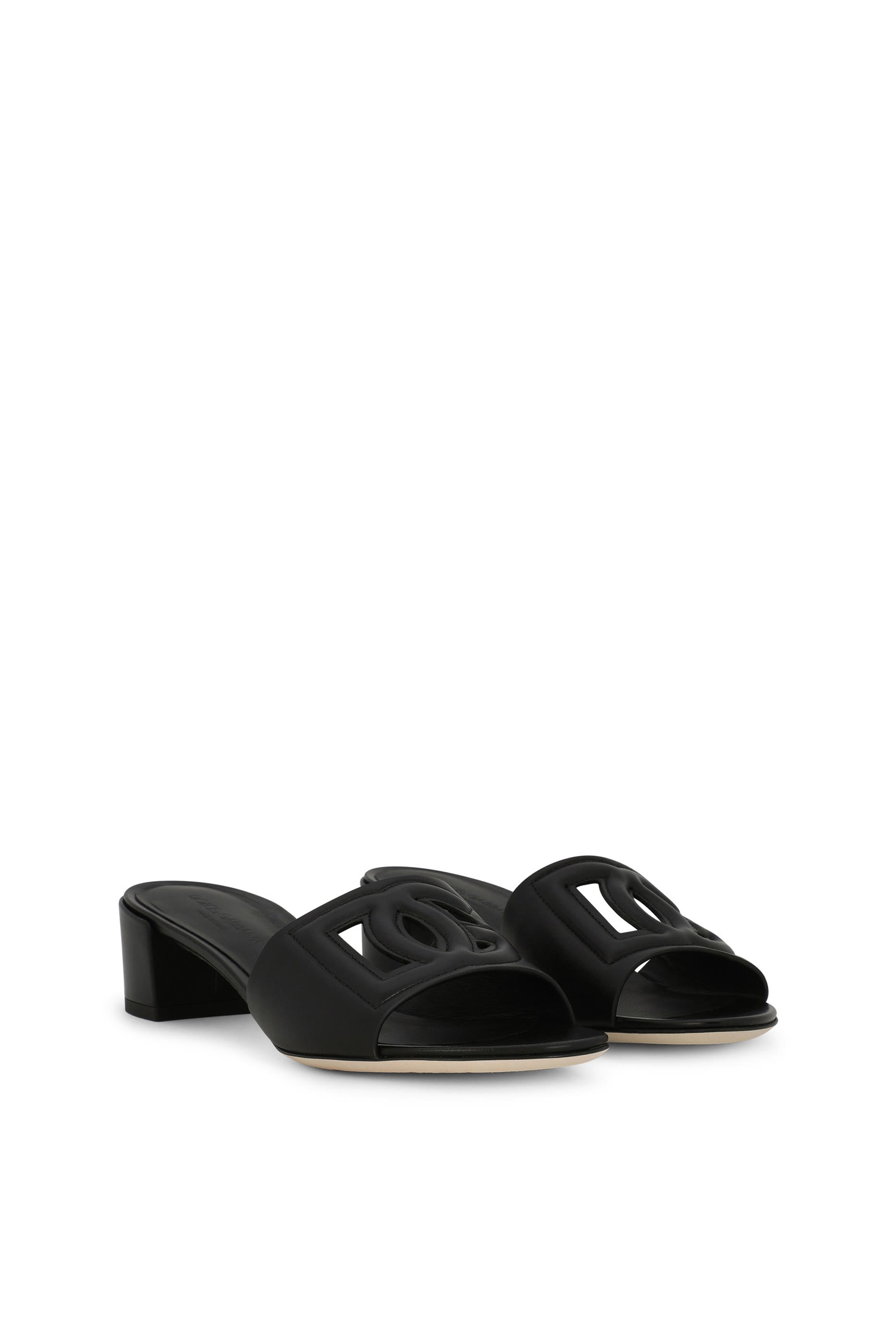 DG Logo 40 Calfskin Sandals