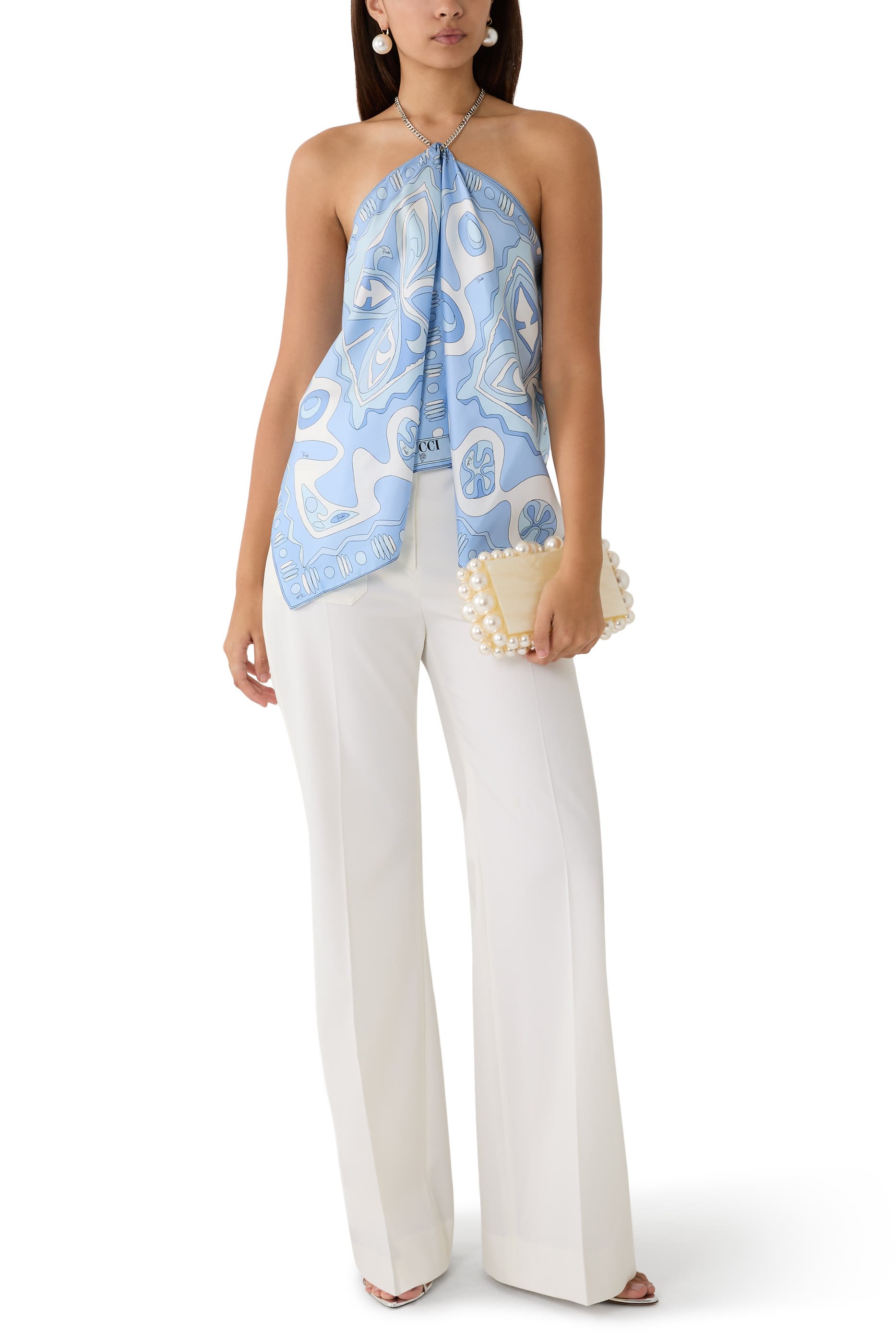 Angoli Print Chain Top 