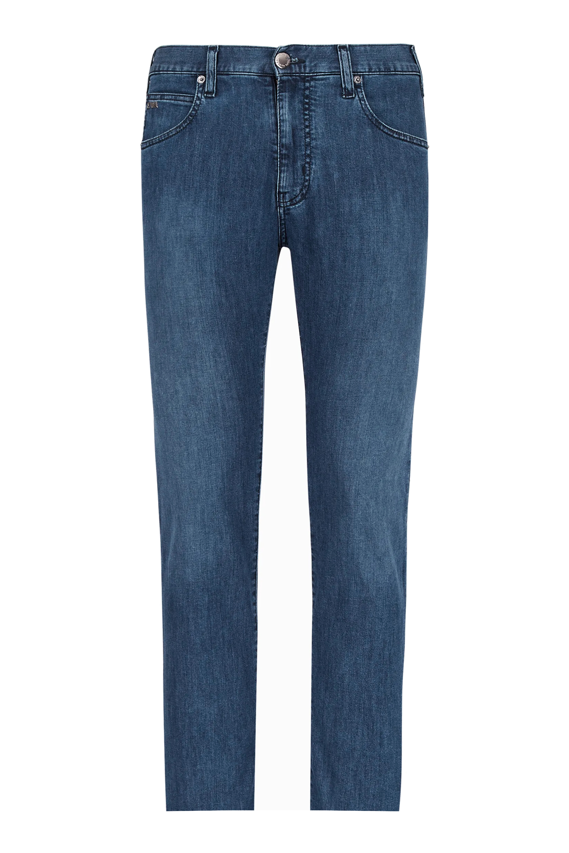 Buy Emporio Armani Regular Fit Comfort Jeans for Mens | Bloomingdale's UAE